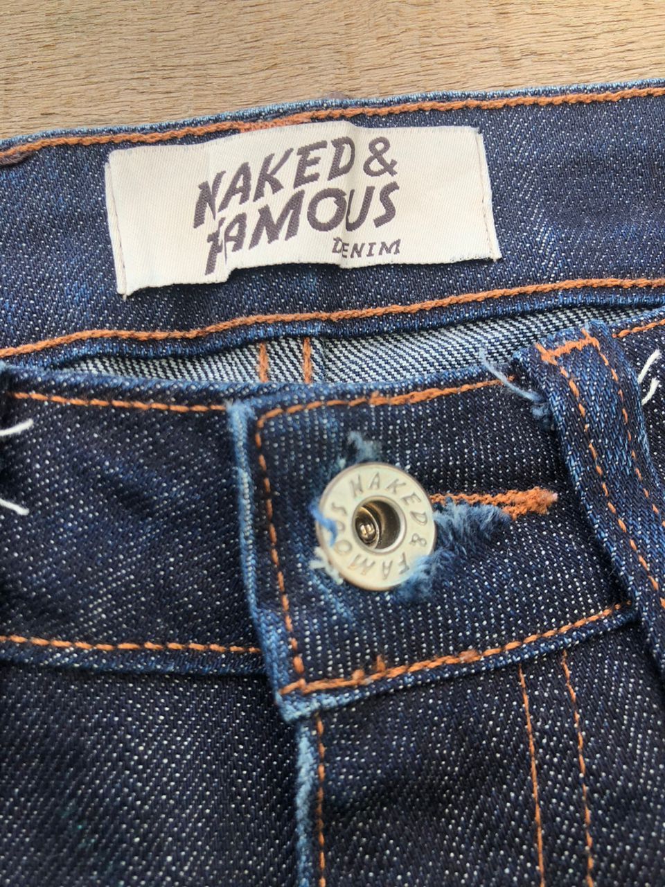 Naked & Famous Naked & Famous SkinnyGuy Denim Jeans Size US 26 / EU 42 - 4 Thumbnail