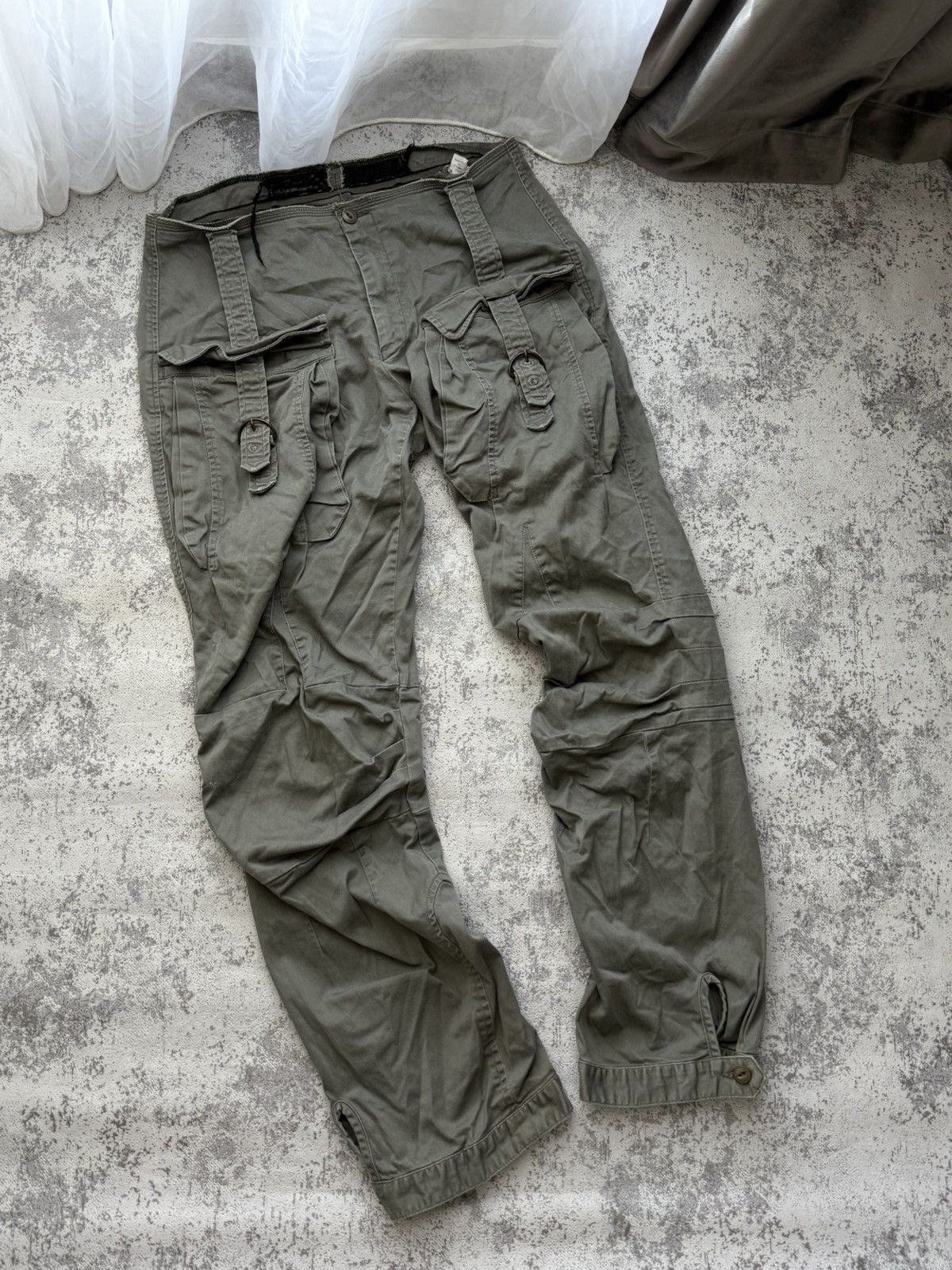 Marithe + Francois Girbaud Rare Marithe Francois Girbaud Utility Cargo Vintage Pants Size 29" - 1 Thumbnail