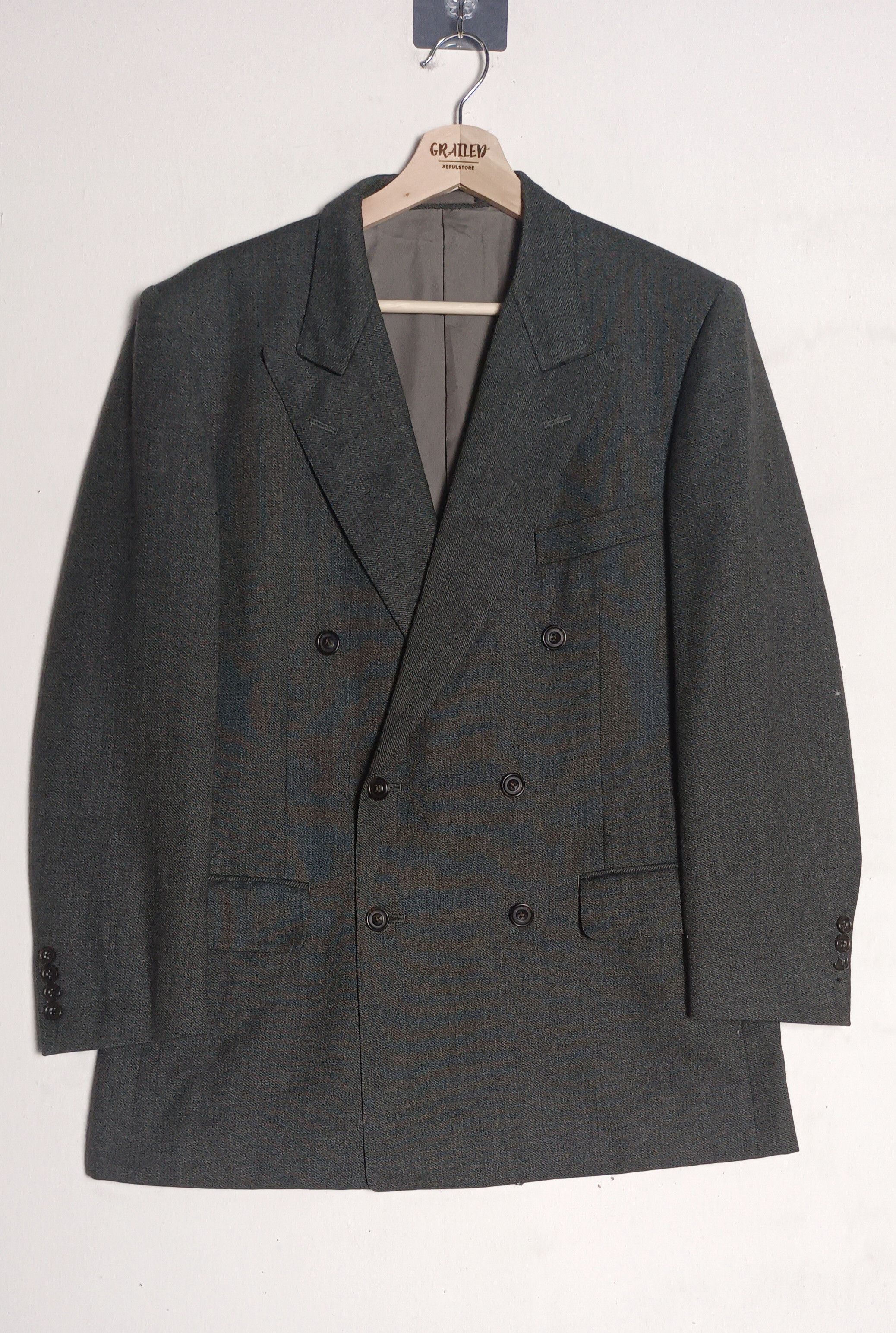 Burberry × Vintage 🔥 Burberrys jacket/blazer wool fabric Size US M / EU 48-50 / 2 - 1 Thumbnail