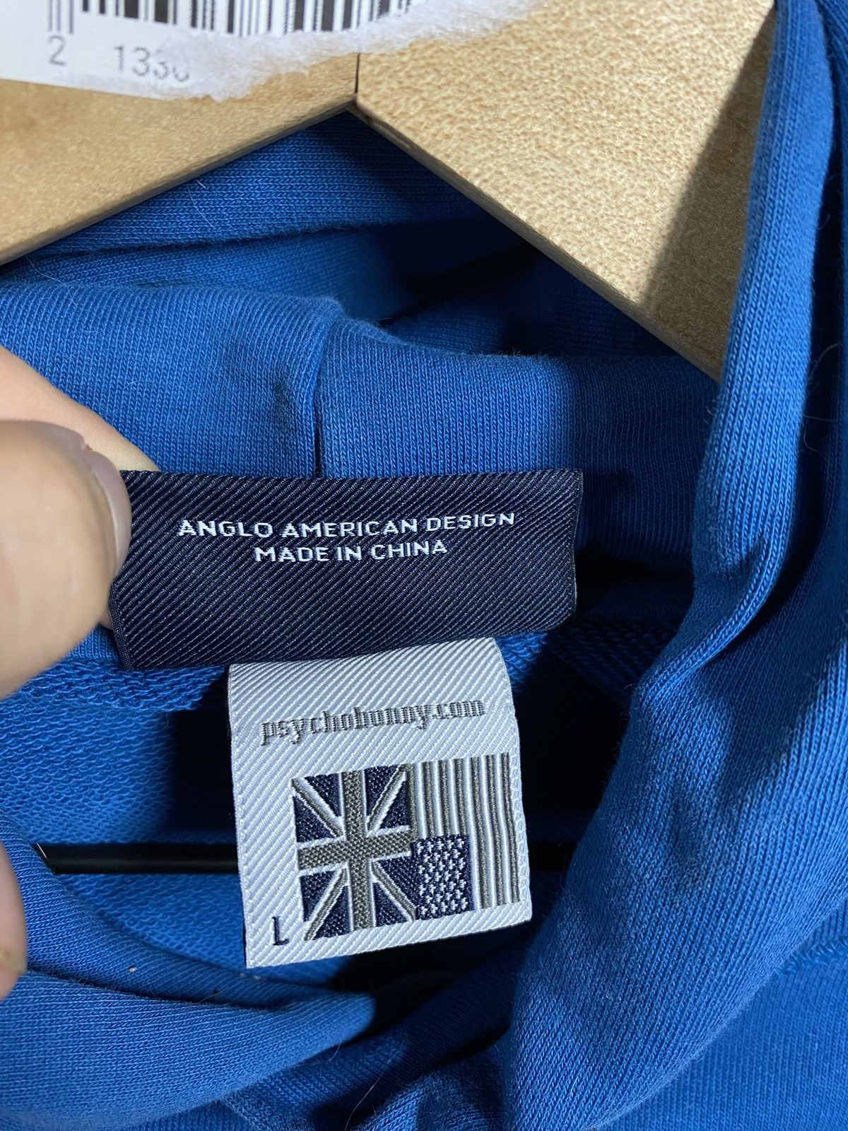 Psycho Bunny Psycho Bunny Spellout Hoodie Men’s Sweater Preowned Medium Size US M / EU 48-50 / 2 - 6 Thumbnail