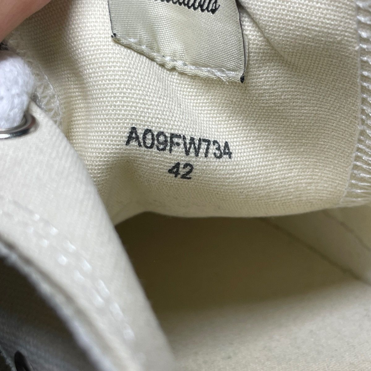 Maison MIHARA YASUHIRO Maison Mihara Yasuhiro Hank VL OG Sole Canvas Sneakers Size US 9 / EU 42 - 11 Thumbnail