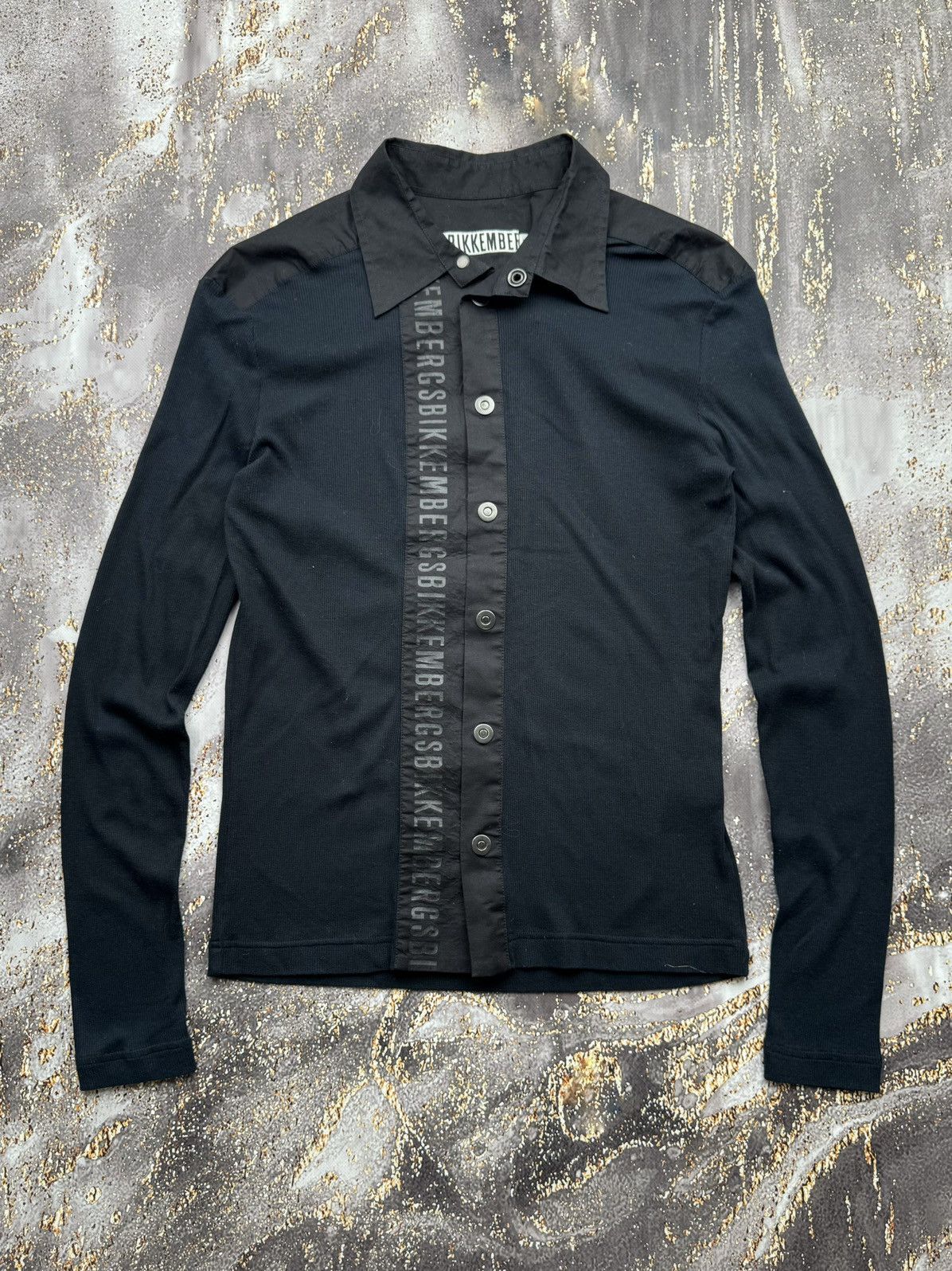 Dirk Bikkembergs × Vintage Bikkembergs Buttons Long Sleeve Size US M / EU 48-50 / 2 - 1 Thumbnail