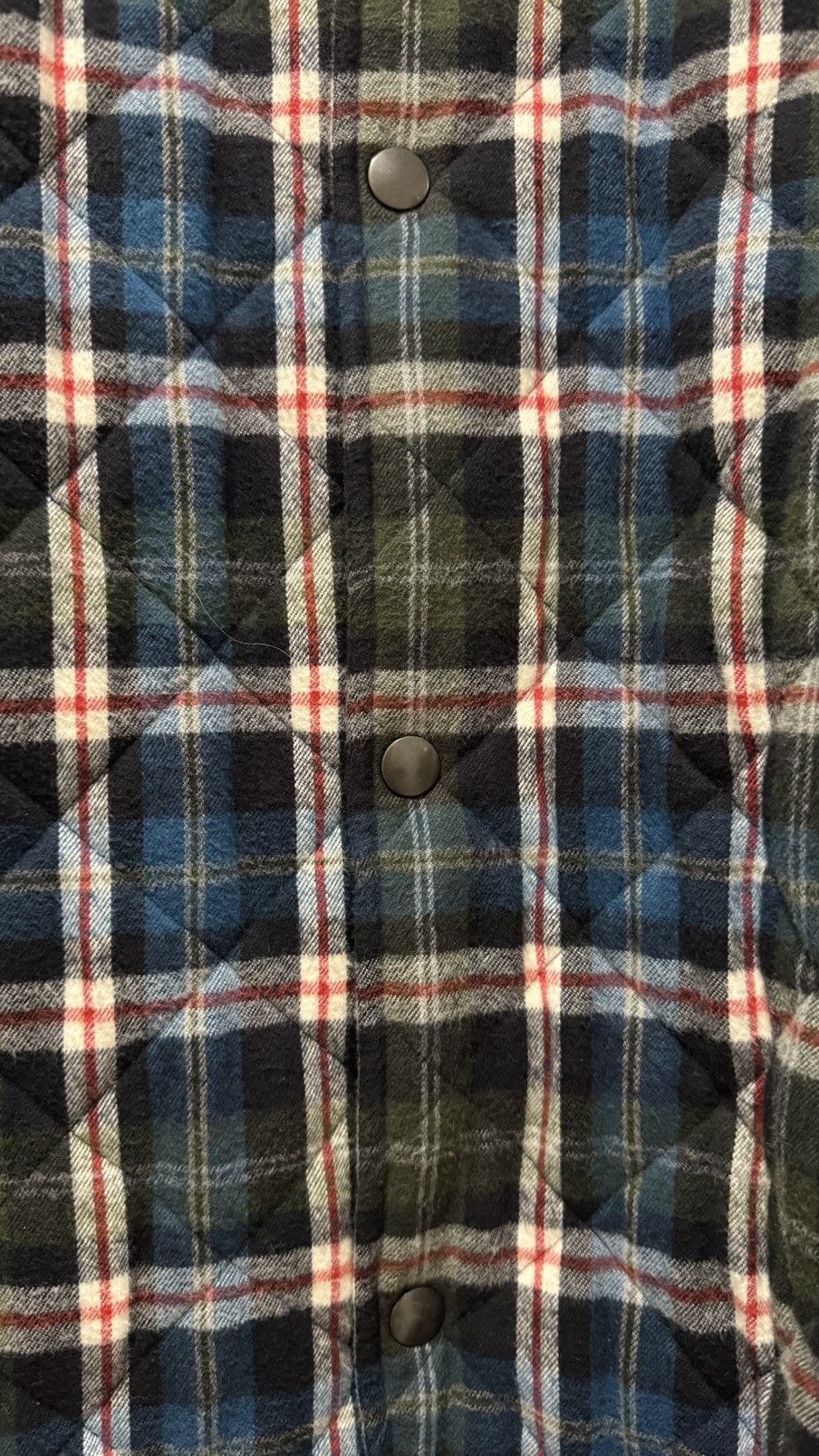 Balenciaga Balenciaga Check Pattern Padded Overshirt Size US S / EU 44-46 / 1 - 6 Thumbnail