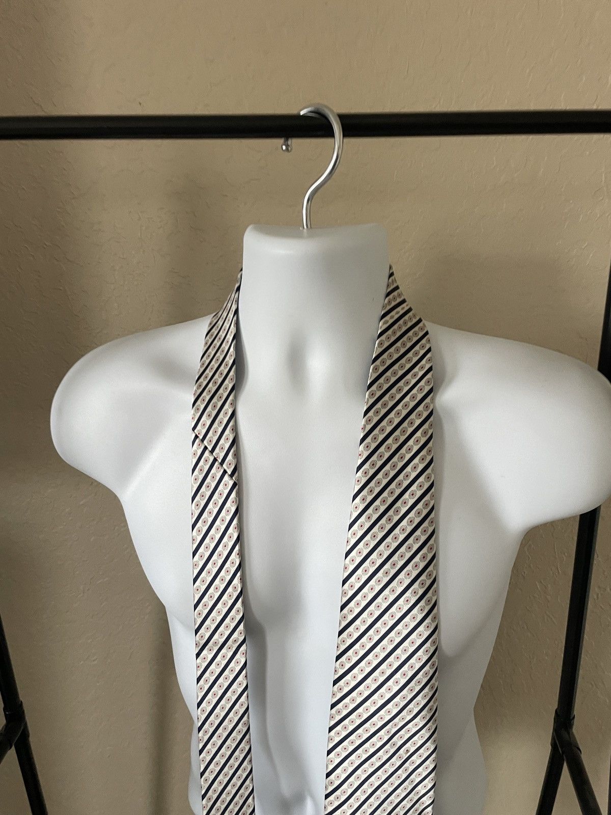 Stefano Ricci Striped Silk Tie Size ONE SIZE - 2 Thumbnail