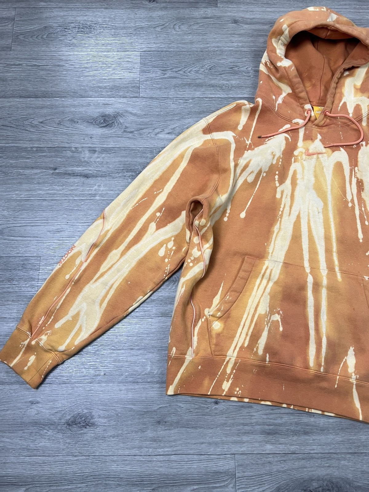 NOCTA × Nike Nike x NOCTA Custom Bleached Tie-Dye Center Swoosh Hoodie Size US M / EU 48-50 / 2 - 4 Thumbnail