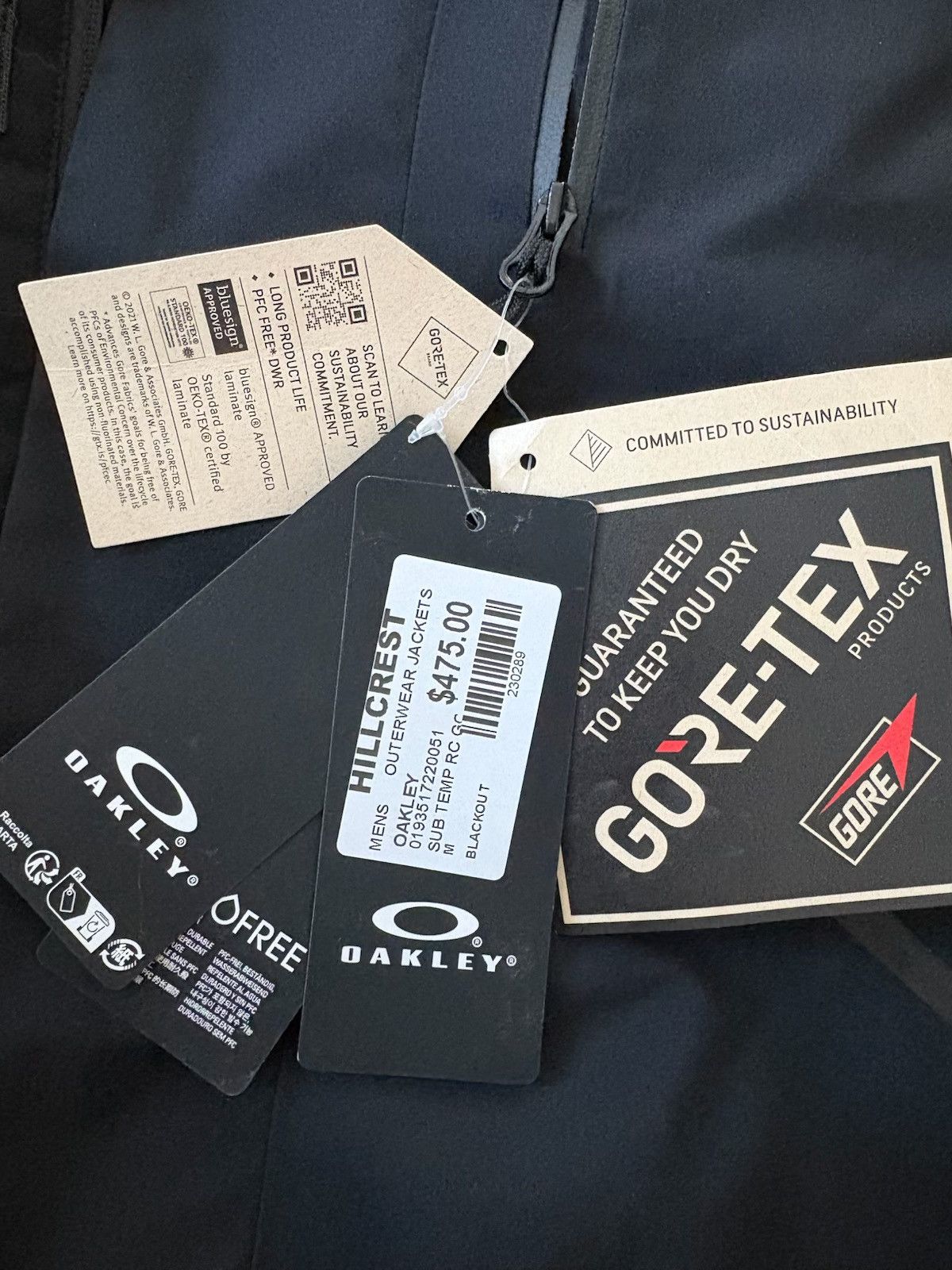 Oakley OAKLEY BNWT WINTER JACKET Size US M / EU 48-50 / 2 - 2 Thumbnail