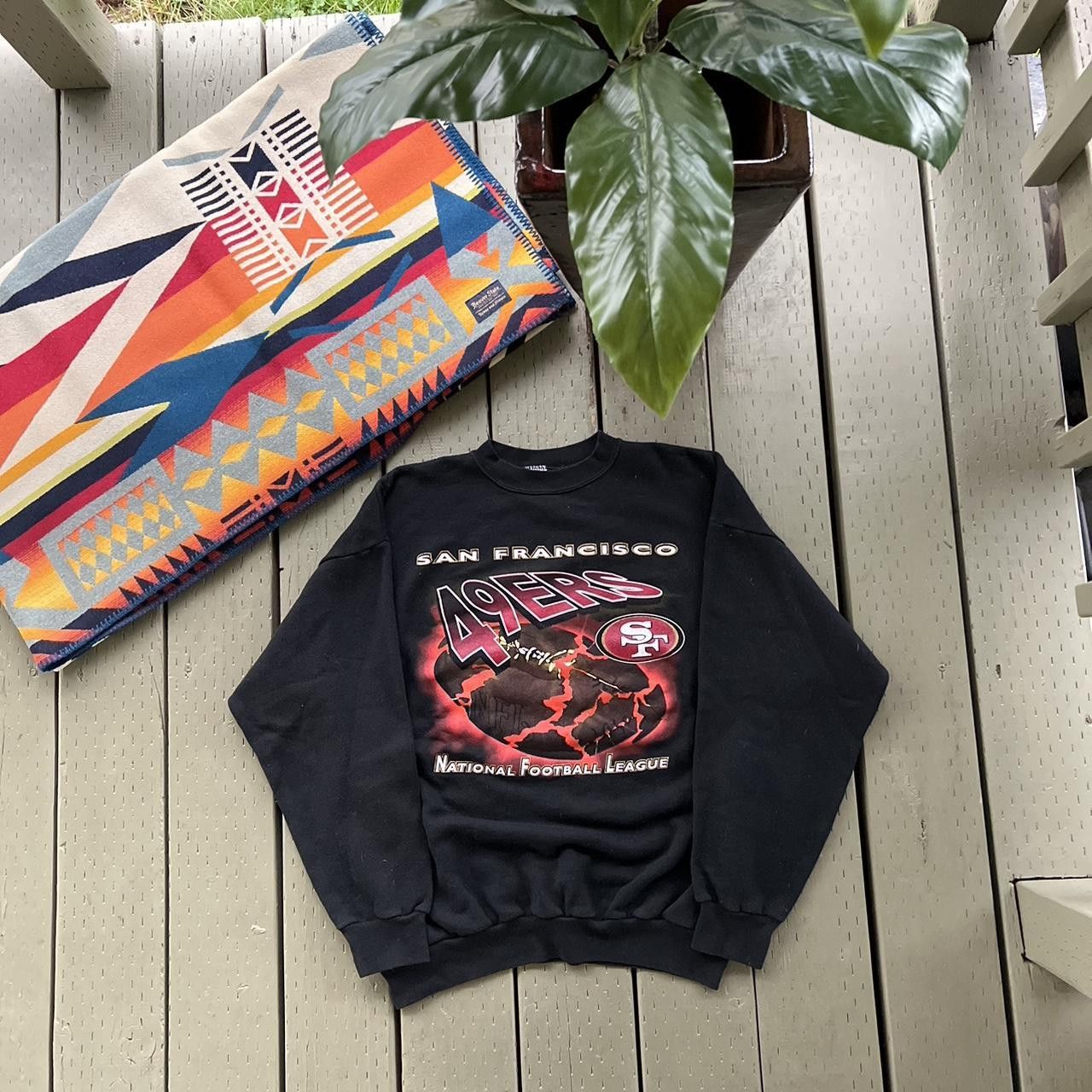 NFL × Vintage 90’s San Francisco 49 ERS Sweatshirt Size US L / EU 52-54 / 3 - 3 Thumbnail