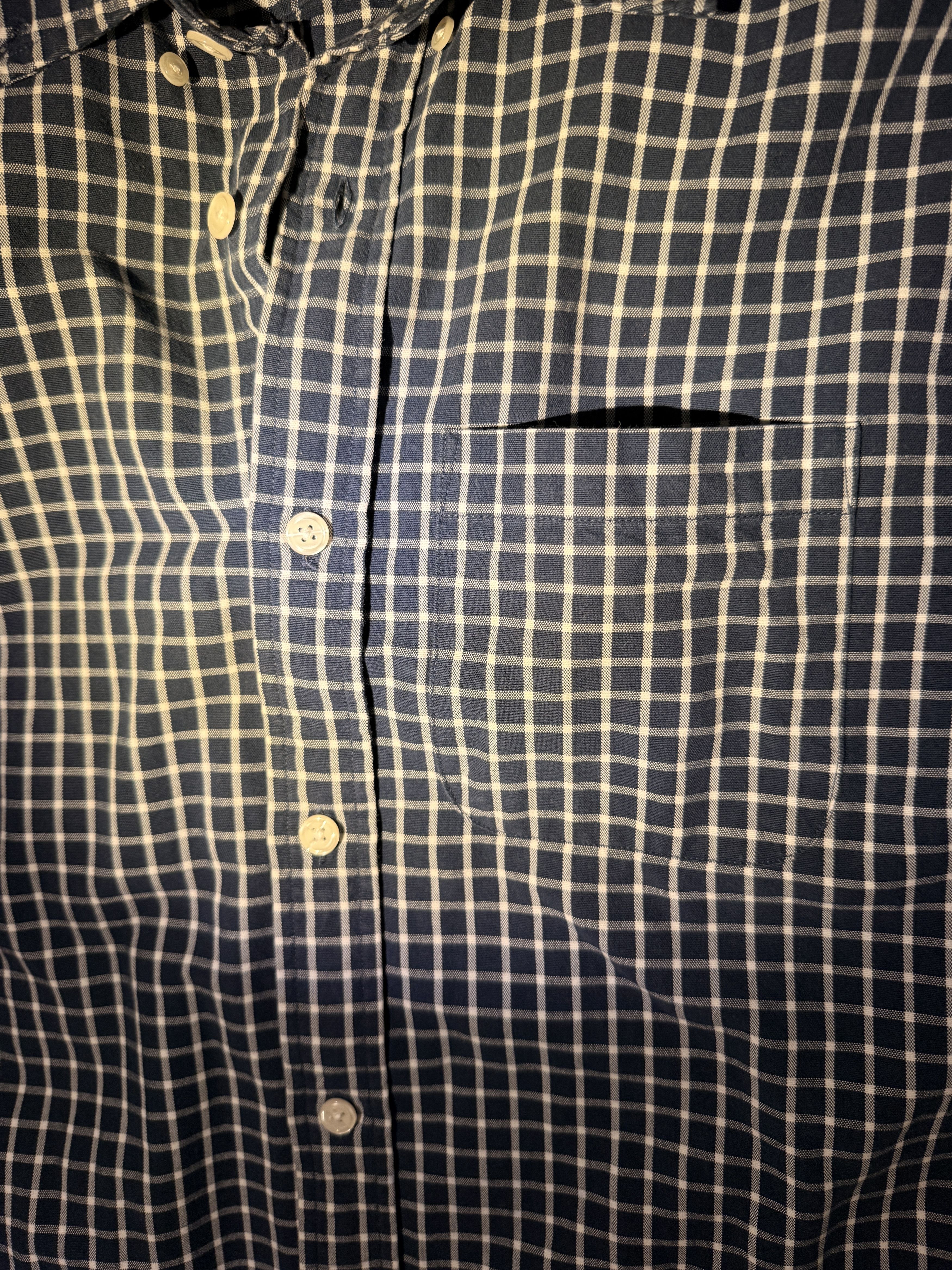 Abercrombie & Fitch Abercrombie & Fitch Blue White Plaid Button Down Size US XL / EU 56 / 4 - 7 Thumbnail