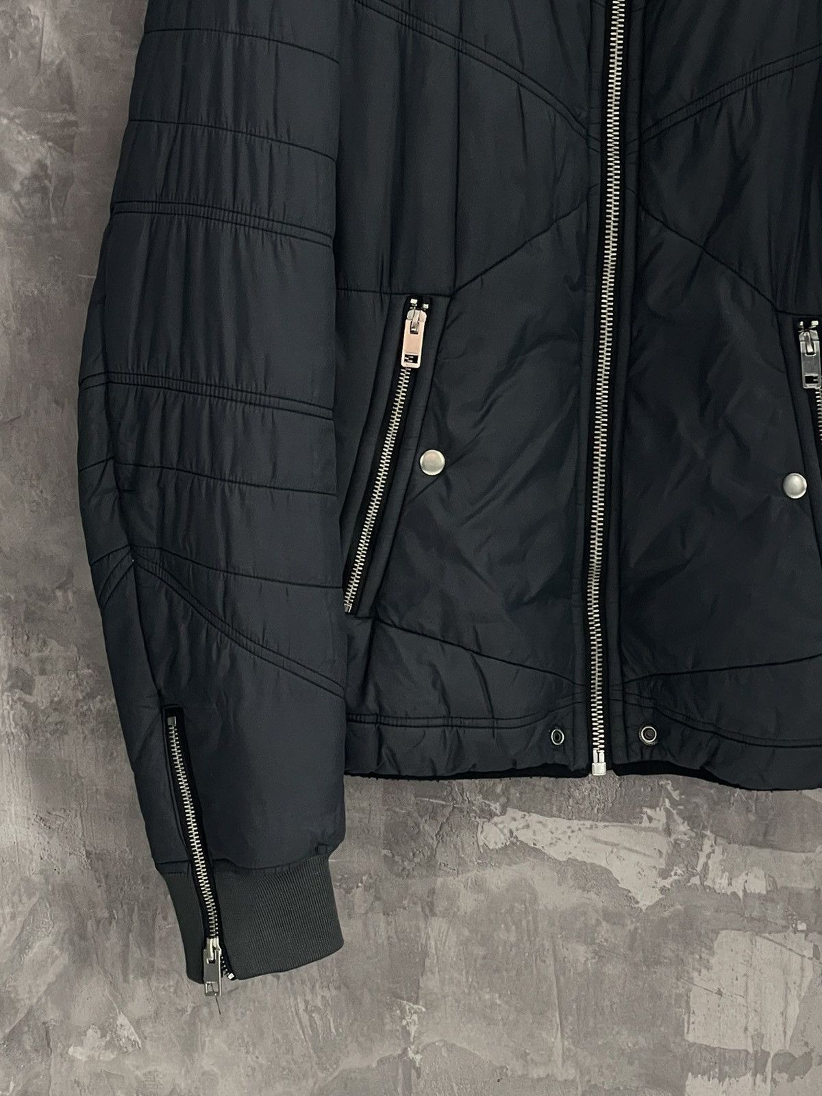 Diesel × Vintage Diesel Bomber Jacket With Multi Zip Design Size US XL / EU 56 / 4 - 5 Thumbnail