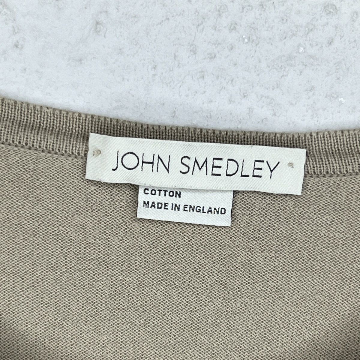 Hysteric Glamour × John Smedley Vintage VTG JohnSmedley Cotton Polo Summer weight Longsleeve Size US L / EU 52-54 / 3 - 5 Thumbnail