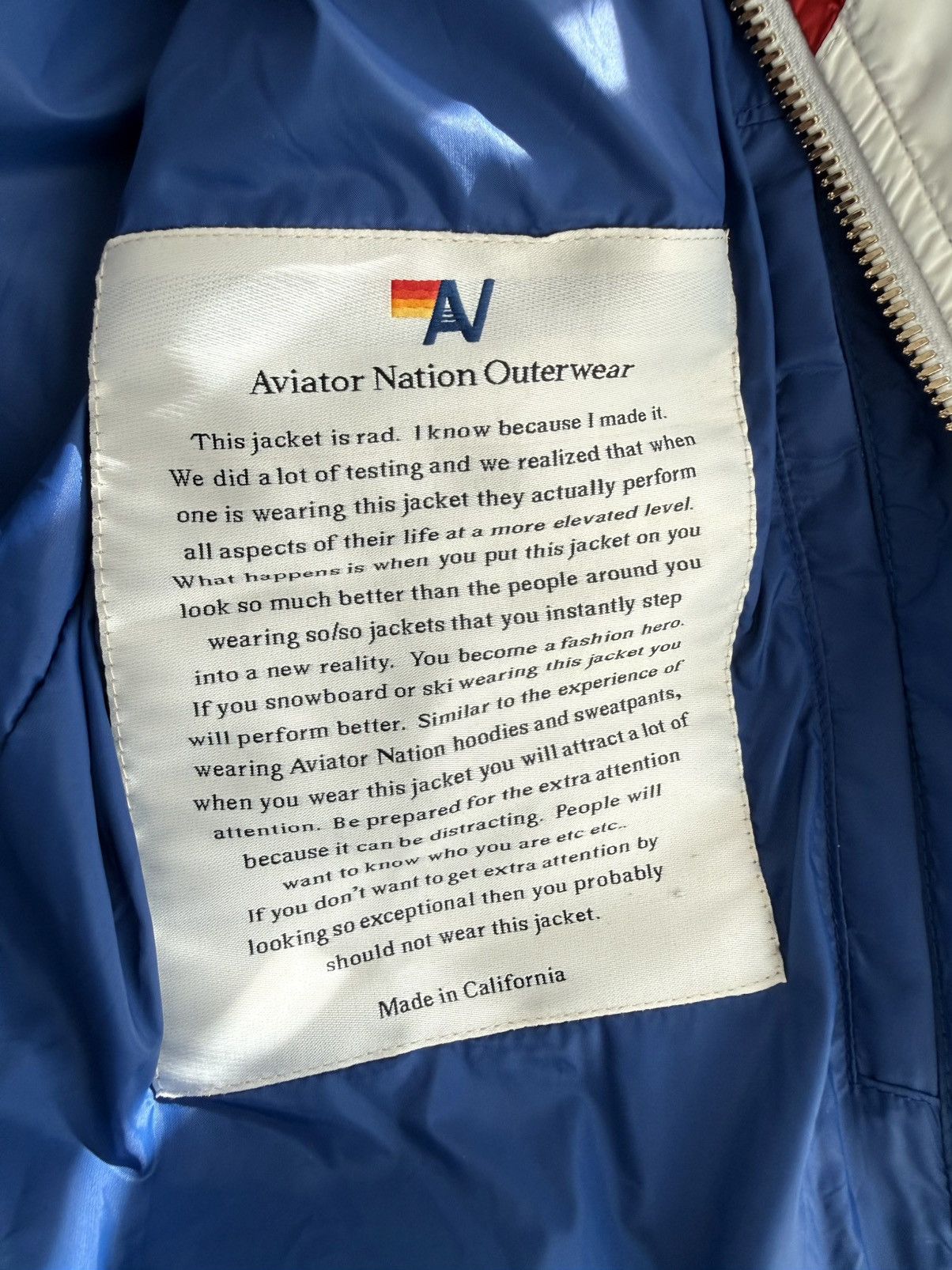 Aviator Nation Awesome Aviator Nation track jacket brand new Size US M / EU 48-50 / 2 - 7 Thumbnail