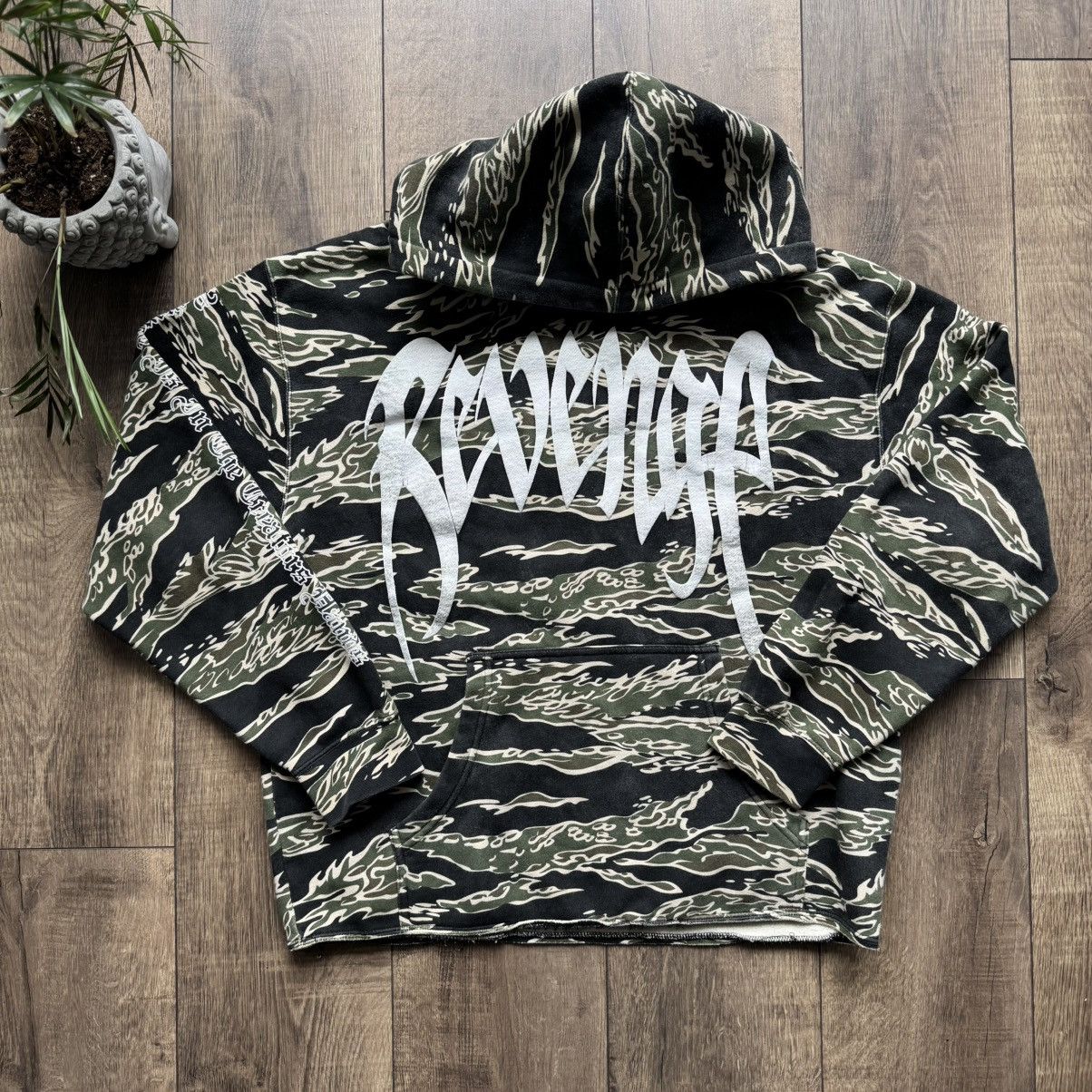 Revenge Tiger Camo Revenge XXTENTATION hoodie Streetwear camouflage Size US M / EU 48-50 / 2 - 2 Thumbnail