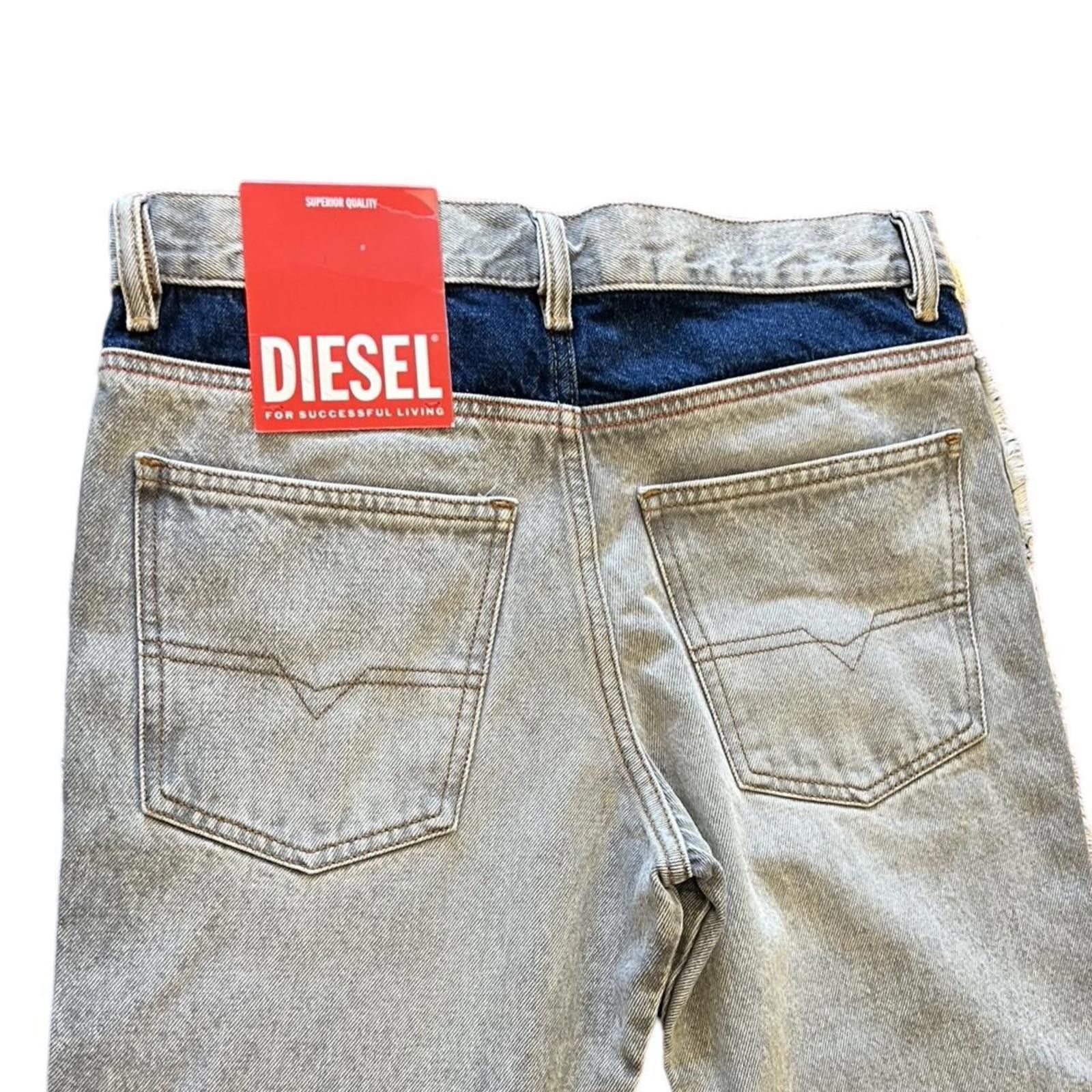 Diesel Diesel 1995-RS L.32 Trousers – Light Wash Sustainable Denim Size 27" / US 4 / IT 40 - 3 Thumbnail