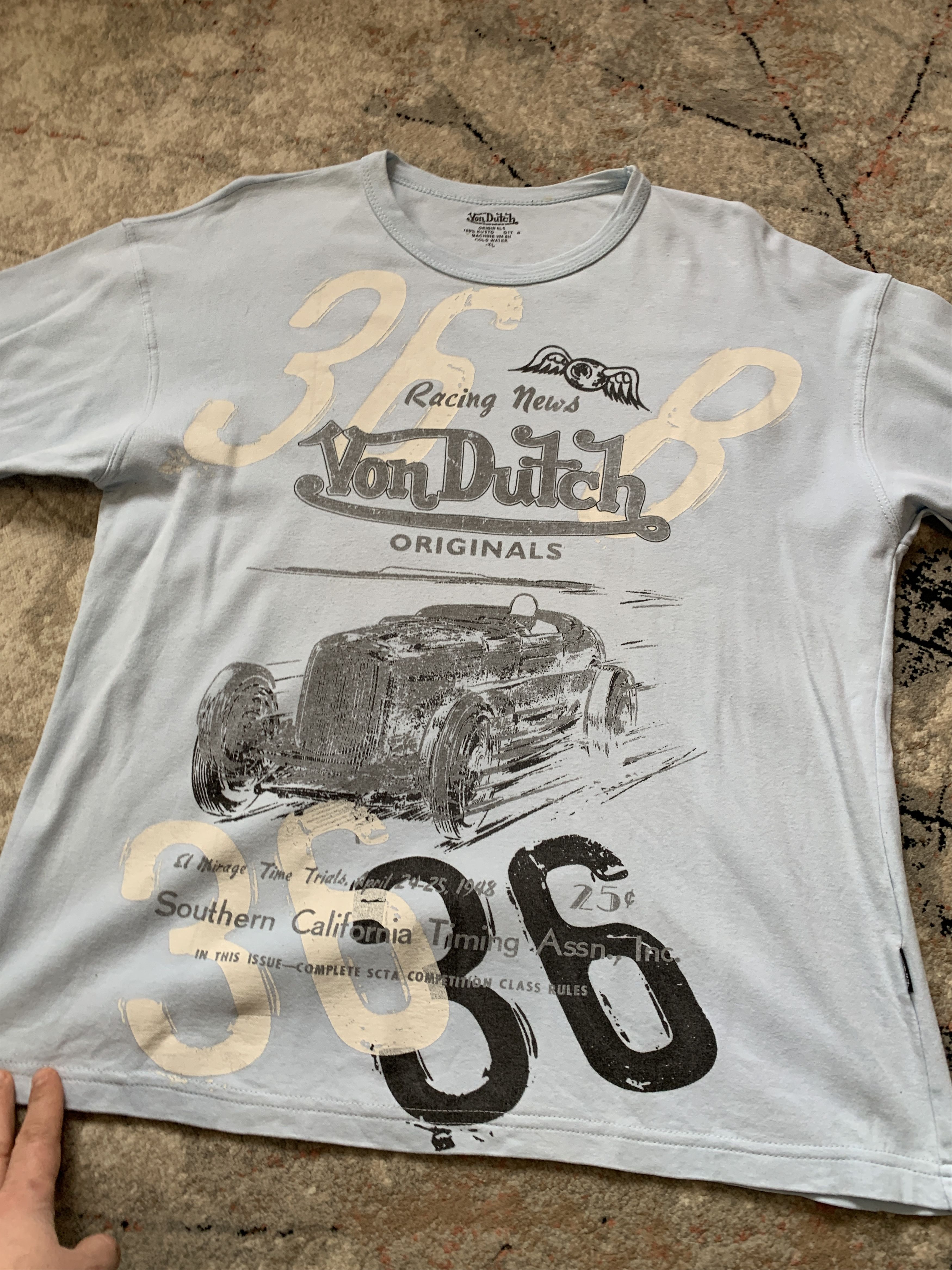 Vintage × Von Dutch Von Dutch Vintage Tee Size US XL / EU 56 / 4 - 3 Thumbnail