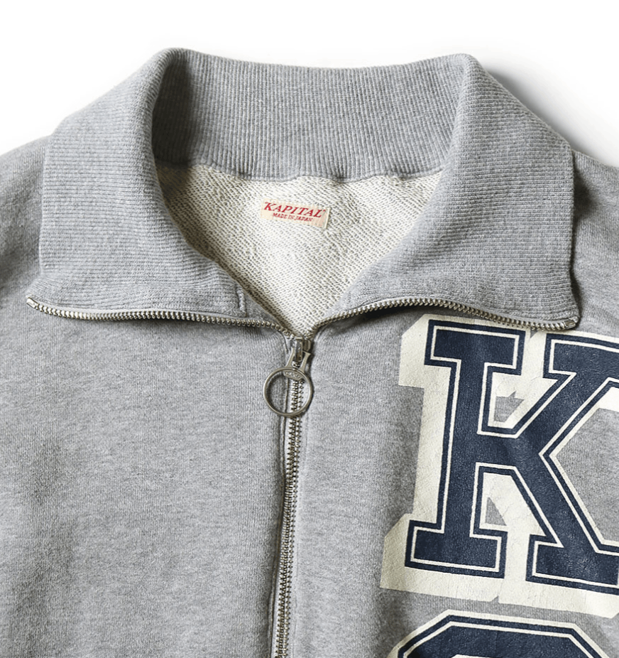 Kapital Kountry 30/- Fur-lined half zip waistcoat (KO_Upt) Size US XL / EU 56 / 4 - 3 Thumbnail