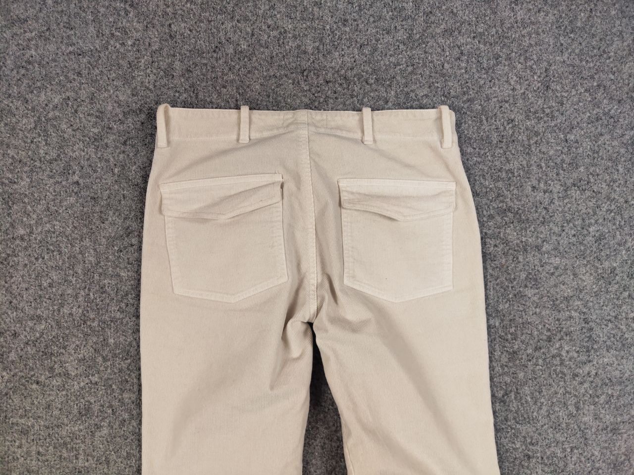 Nili Lotan Nili lotan Design Classic Trouser Corduroy Beige Pants Size 25" / US 0 / IT 36 - 6 Thumbnail