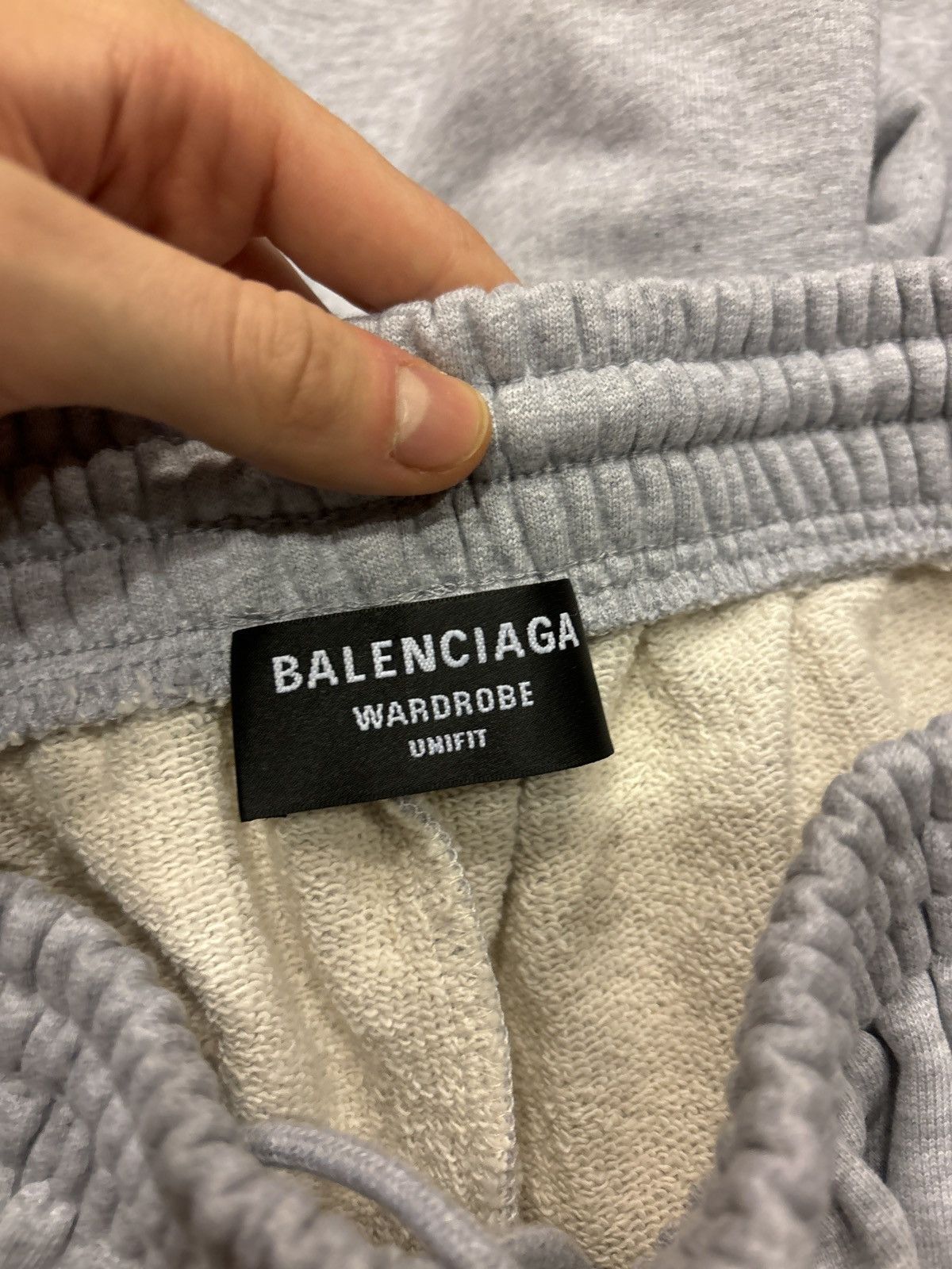 Balenciaga Balenciaga Grey Campaign Cotton Sweat Shorts Size US 30 / EU 46 - 3 Thumbnail