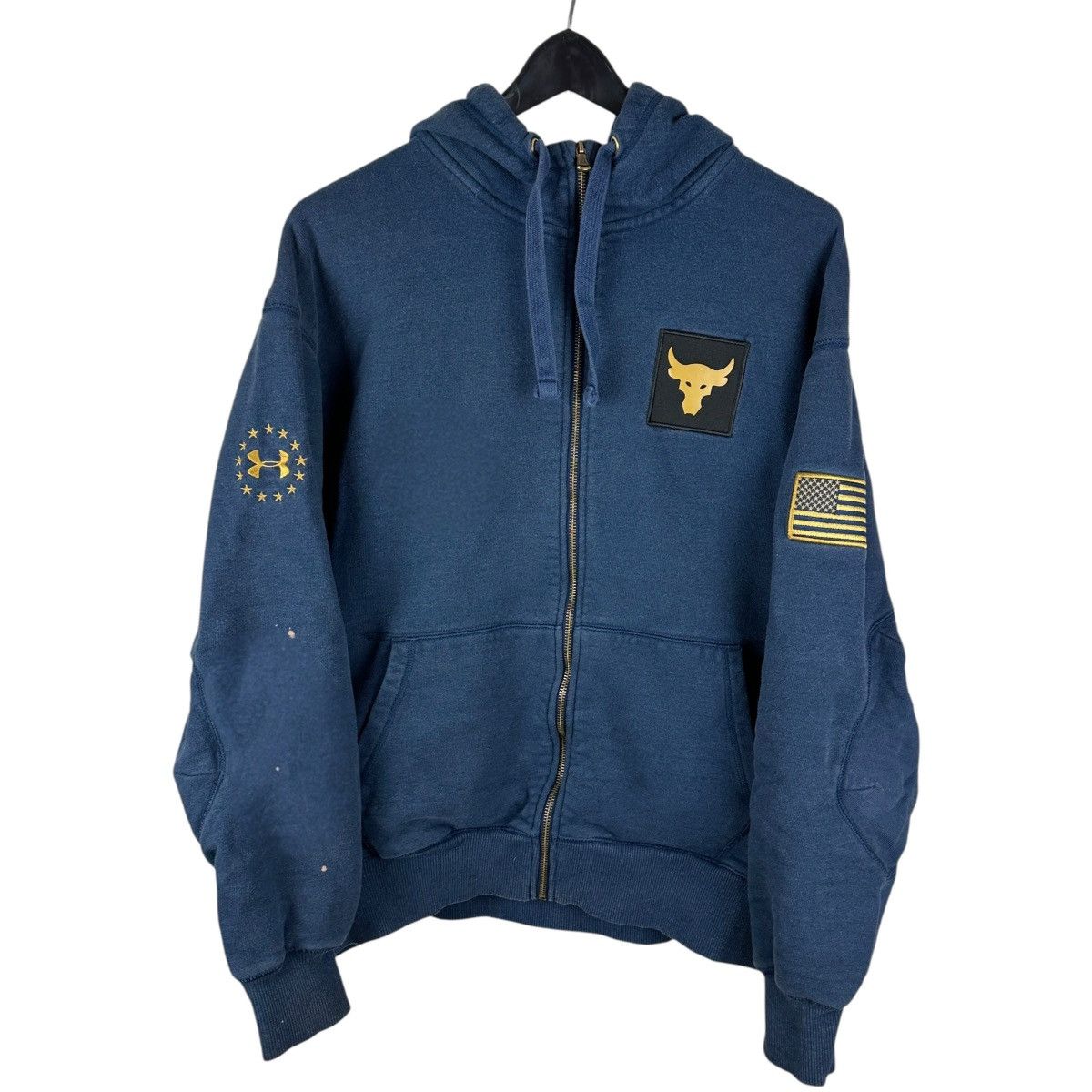 Under Armour Mens Under Armour X Dwayne Johnson Heavyweight Hoodie Size US L / EU 52-54 / 3 - 1 Thumbnail