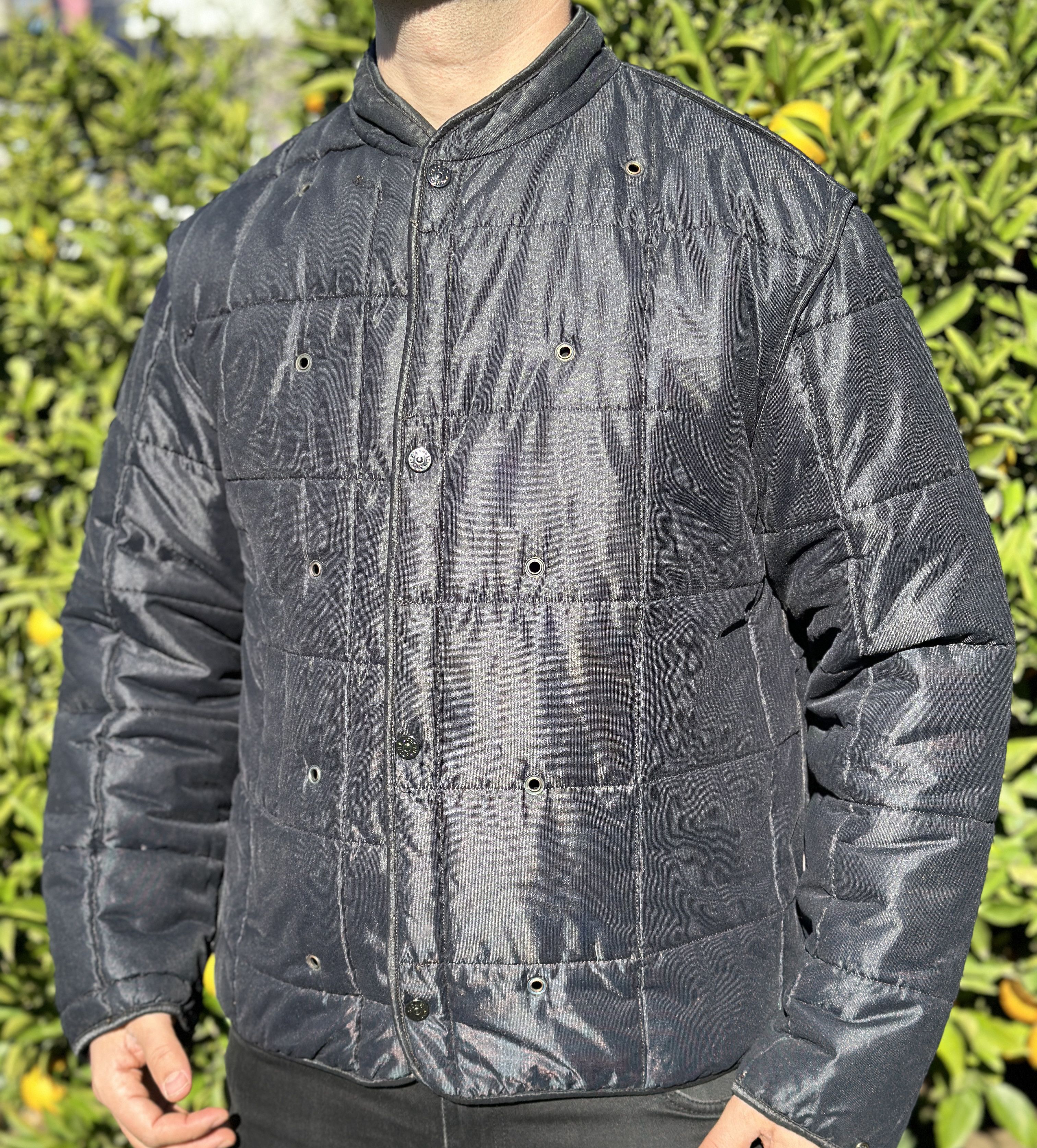 Stone Island 1995 Stone Island Ice Attachable Double Jacket Size L 52 Size US L / EU 52-54 / 3 - 11 Thumbnail