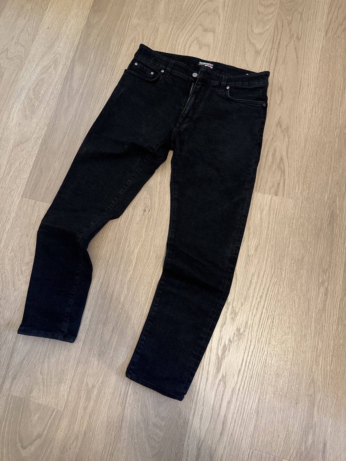 Represent Clo. Represent Clo Black Denim Size US 34 / EU 50 - 1 Thumbnail