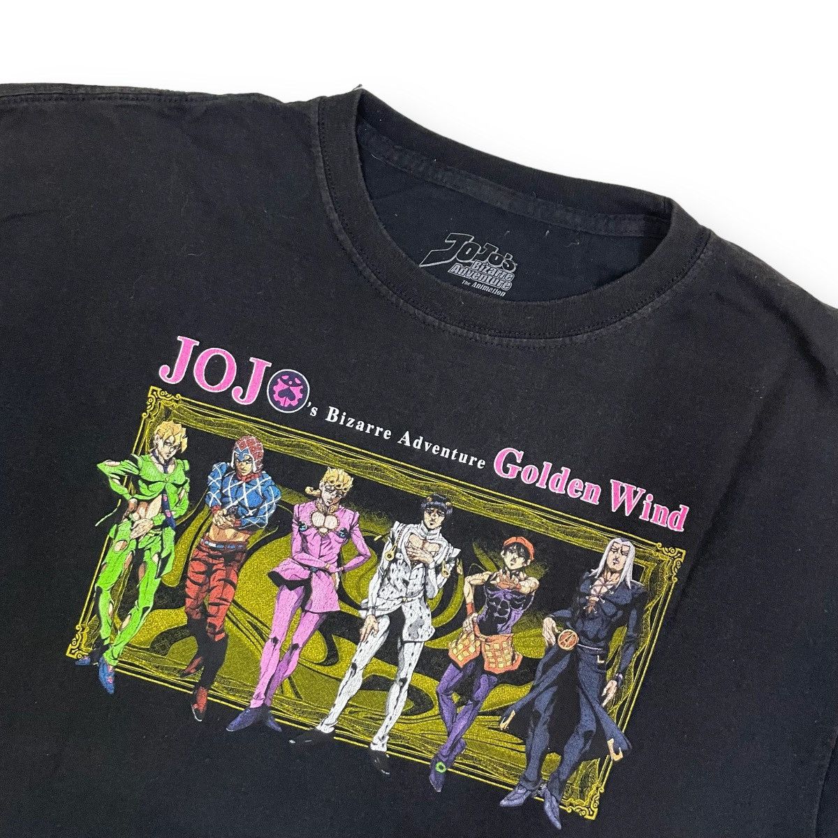 Anime Hard to Find T “Jojo’s Bizzare Adventure Golden Wind” Anima Size US L / EU 52-54 / 3 - 3 Thumbnail