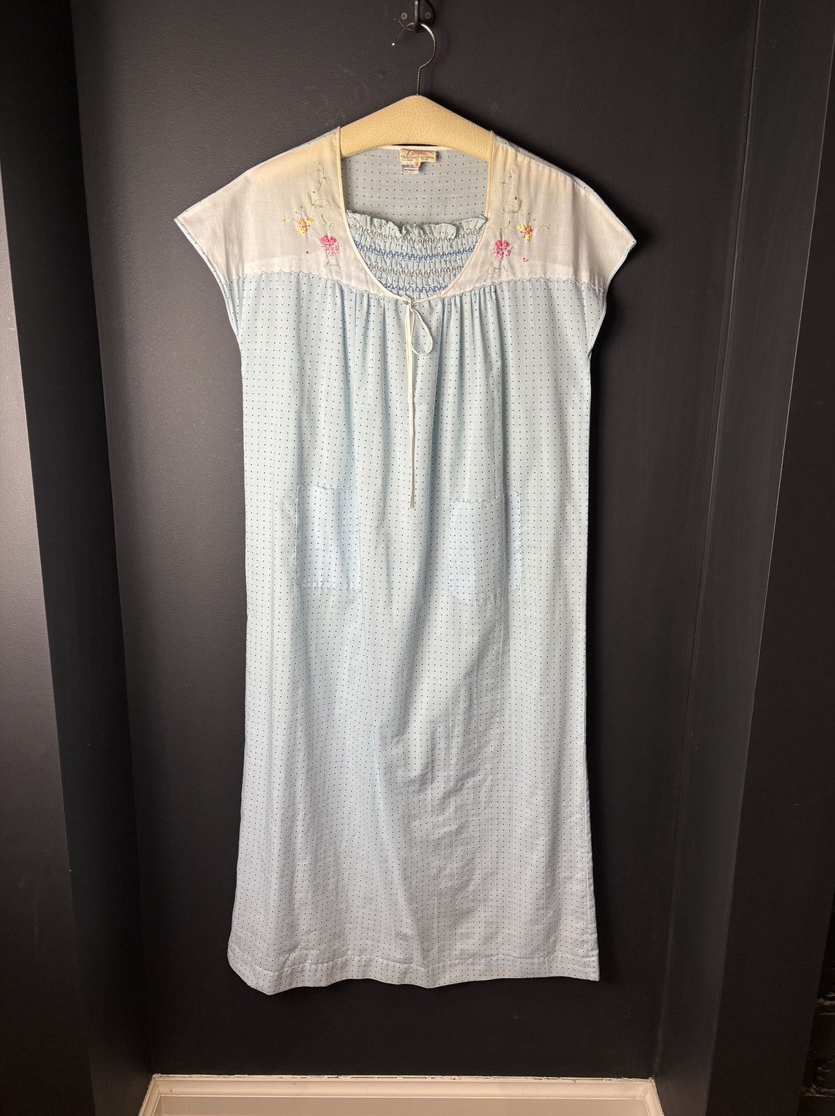Vintage Vintage Nightgown Sleep Dress Slip Dress 1970s Sleeveless Size S / US 4 / IT 40 - 2 Thumbnail