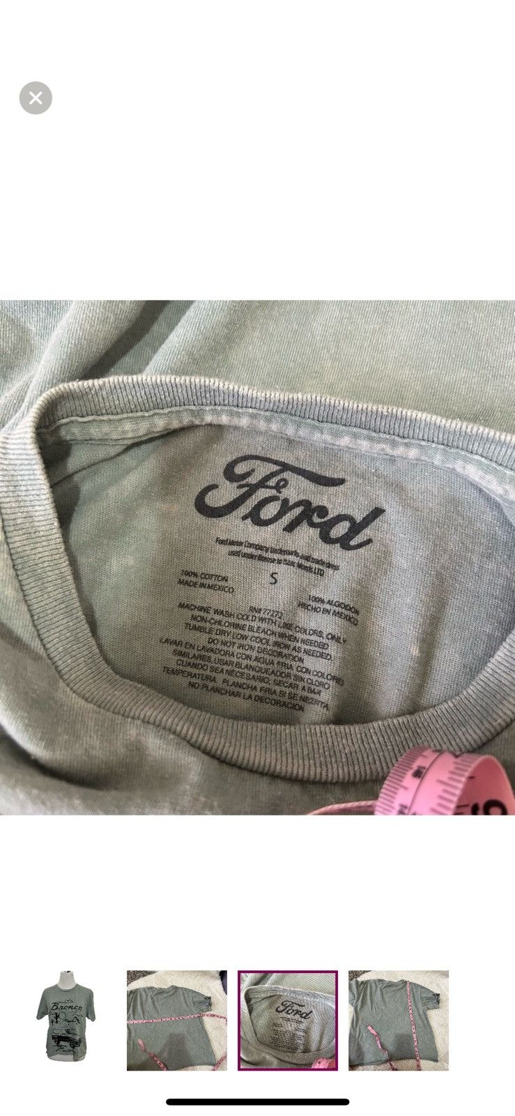 Ford Ford bronco small cropped tee Size S / US 4 / IT 40 - 3 Thumbnail