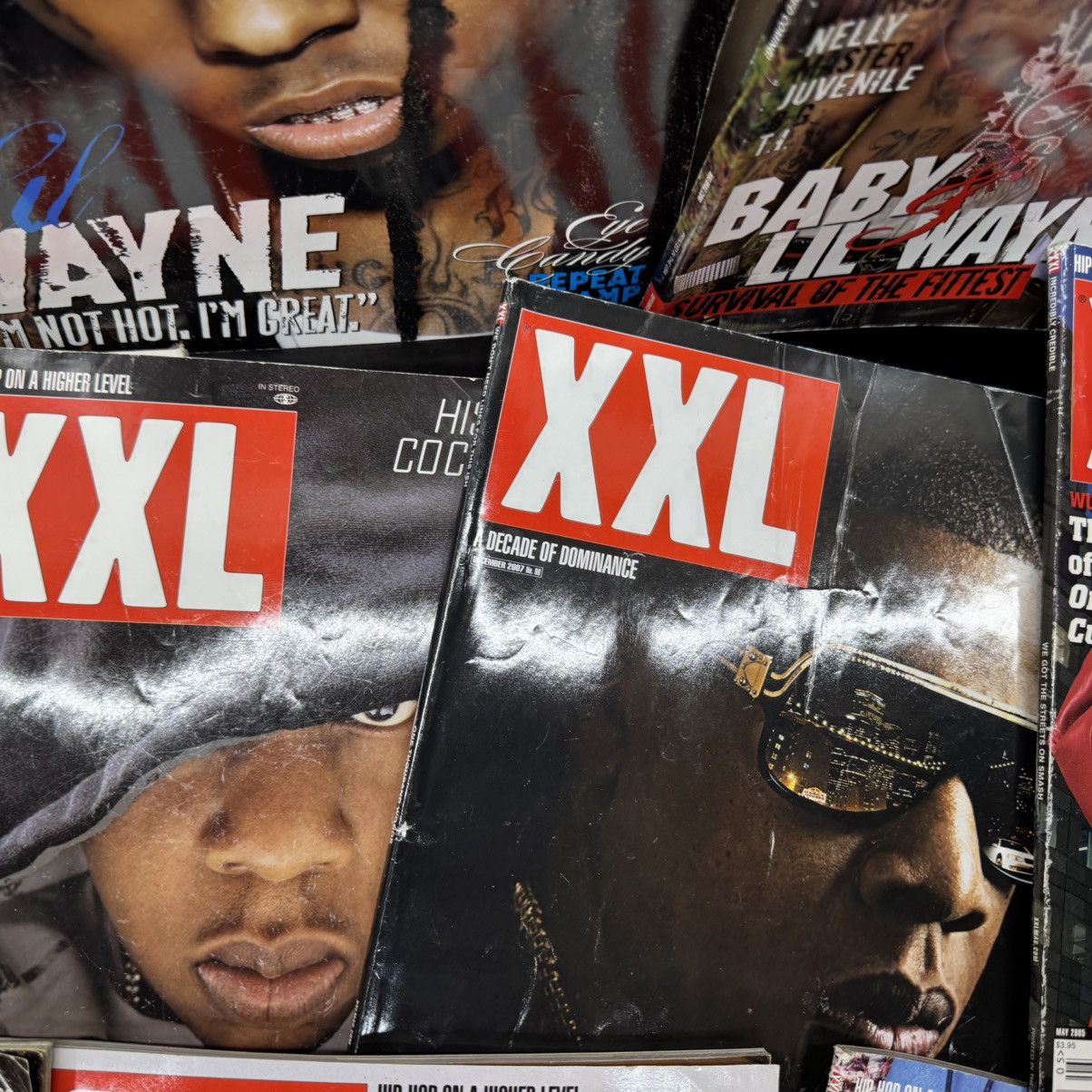 Other XXL Magazine Lot Of 16 Lil Wayne 2 PAC The Game Jay Z Dipset Size US XXL / EU 58 / 5 - 8 Thumbnail