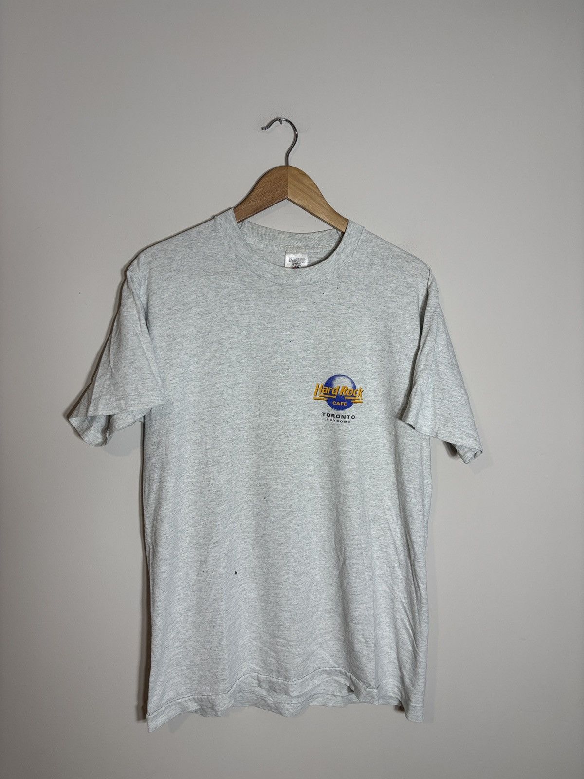 Hard Rock Cafe Vtg Hard Rock Cafe Toronto Skydome Shirt Large Distressed Size US L / EU 52-54 / 3 - 2 Thumbnail