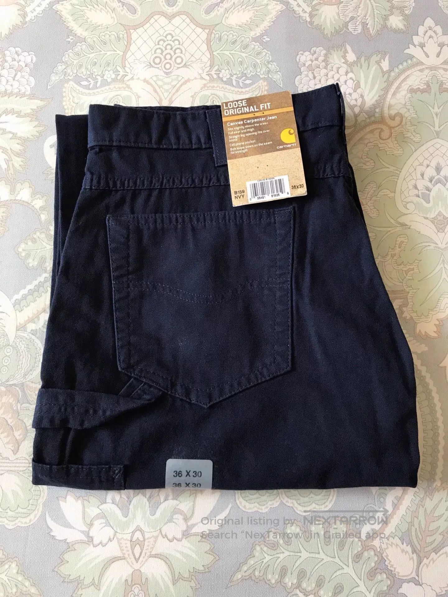 Carhartt Carhartt B159 Canvas Work Pants. Size US 36 / EU 52 - 1 Thumbnail