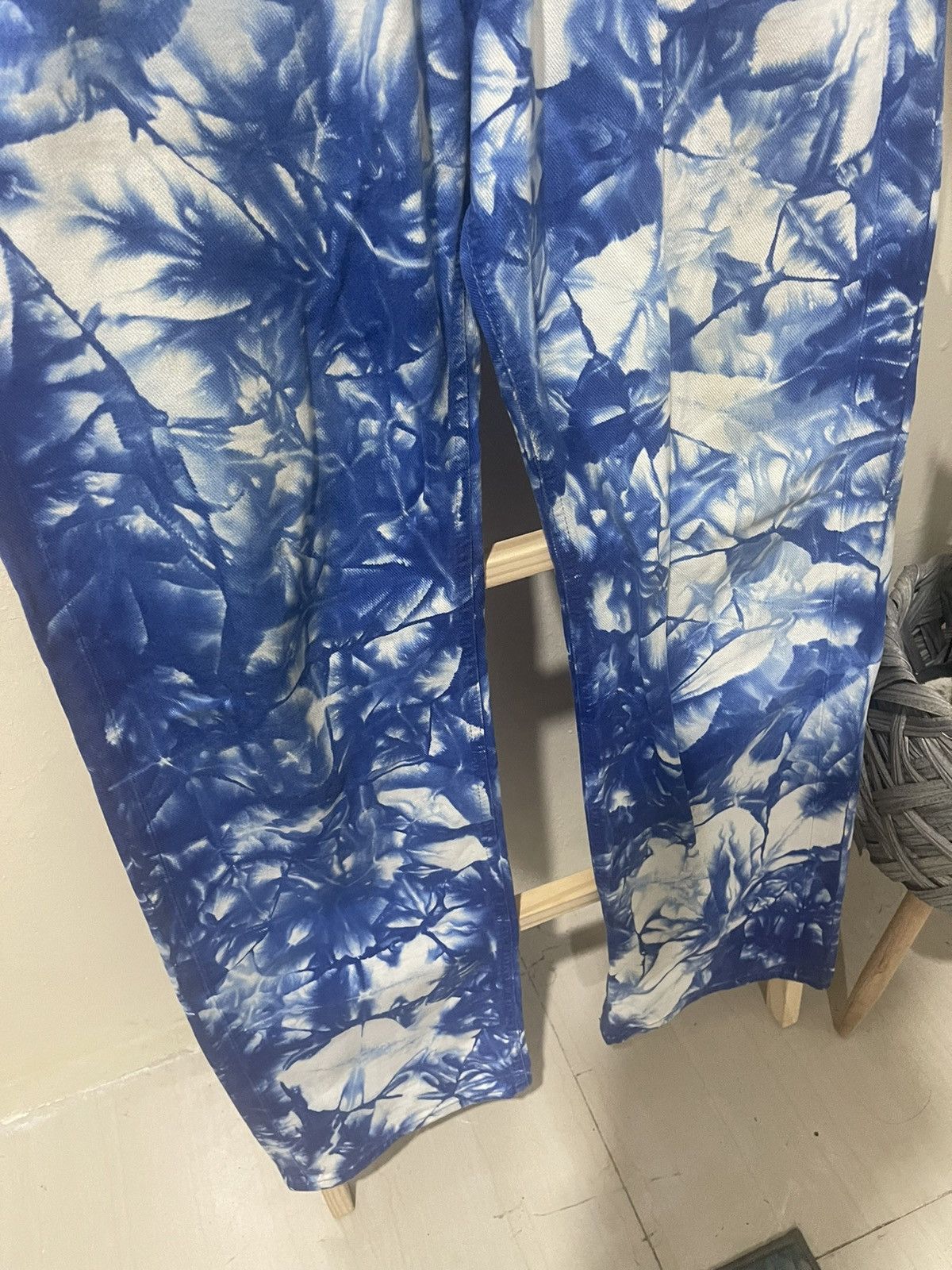 Lee RARE ! Lee Tye Dye Denim Pant Size US 31 - 6 Thumbnail