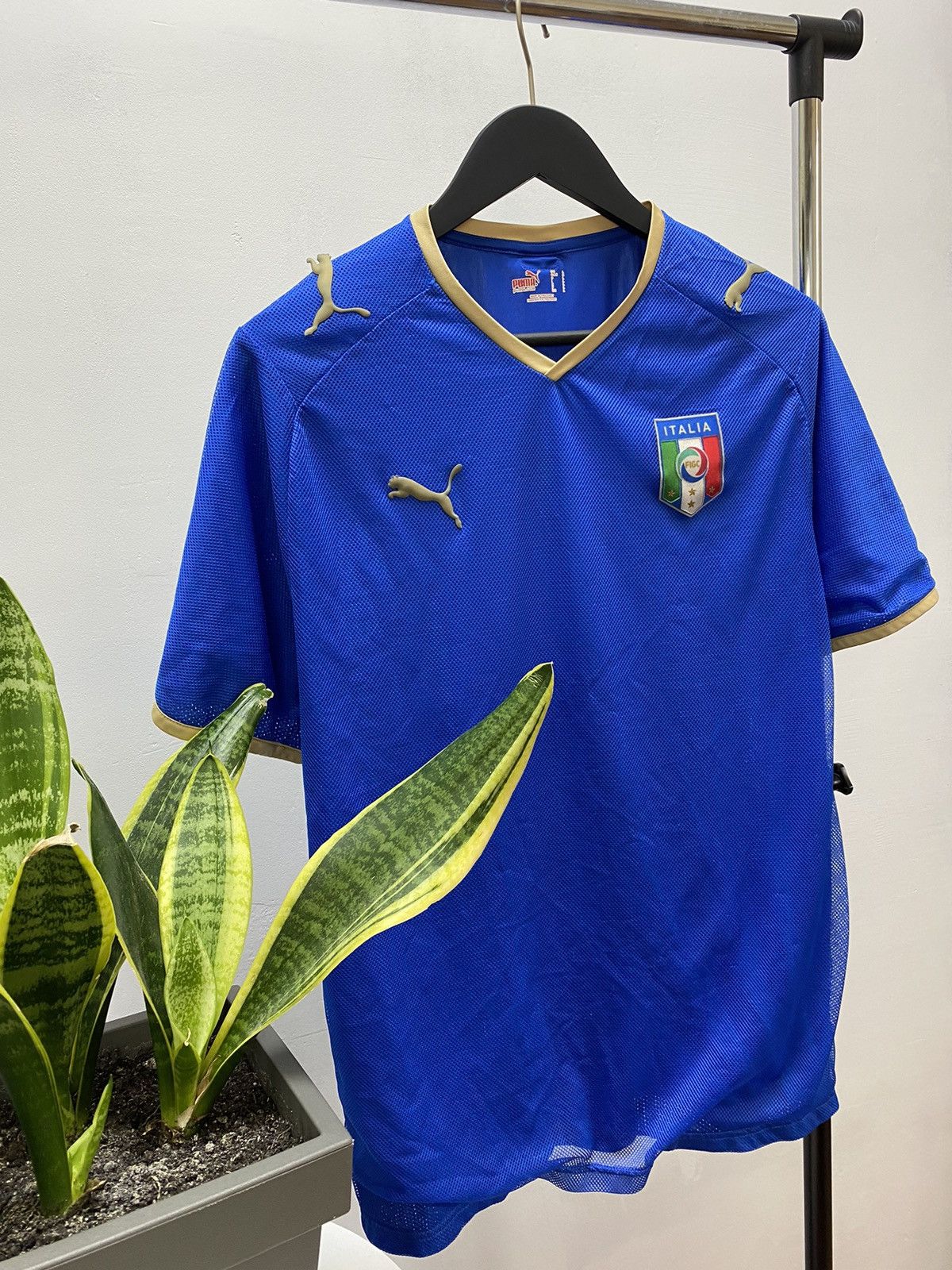 Puma ITALY 2008/2009 HOME FOOTBALL SHIRT SOCCER JERSEY PUMA Size US L / EU 52-54 / 3 - 3 Thumbnail