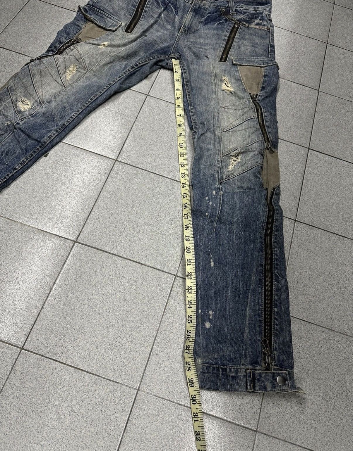 PPFM PPFM Reconstructed Hysteric Style Cargo Pants Sz34 Size US 34 / EU 50 - 13 Thumbnail