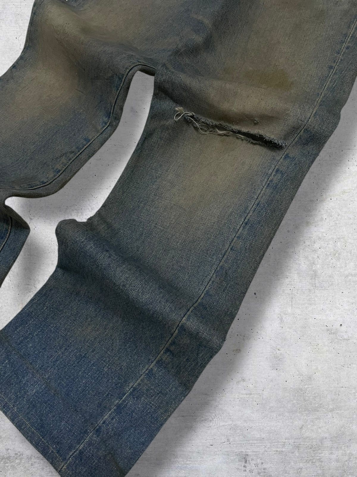 Hysteric Glamour RARE VINTAGE POINT OPERATION JAPAN DESIGNER MUDWASH STYLE Size US 29 - 8 Thumbnail