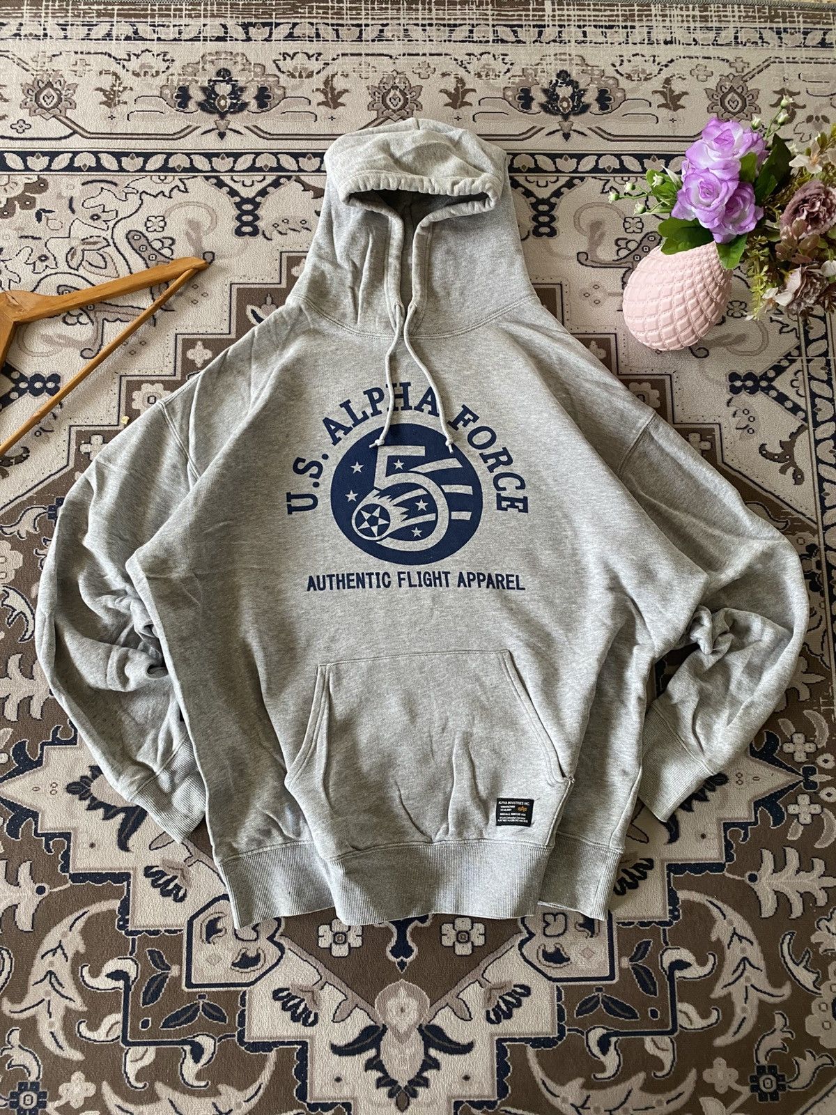 Alpha Industries ALPHA INDUSTRIES US ALPHA FORCE HOODIE Size US XXL / EU 58 / 5 - 1 Thumbnail
