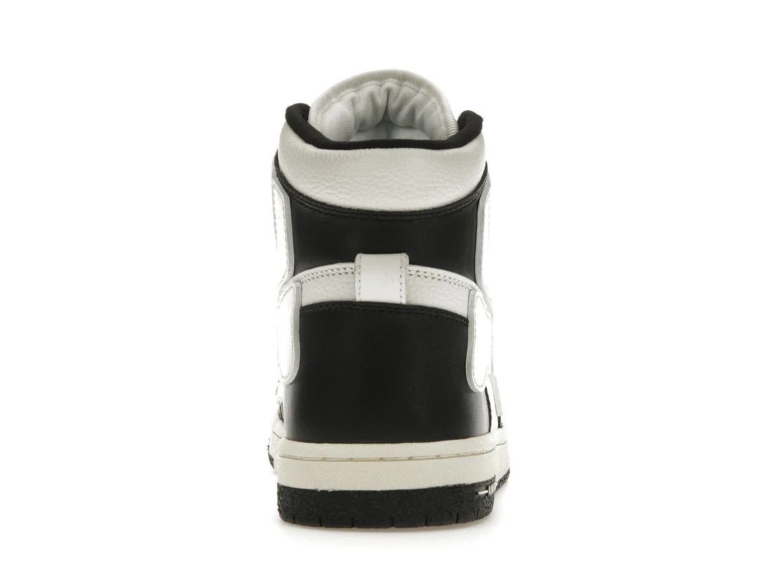 Amiri o1w1db11224 Leather Hi-Top Sneakers in White & Black Size US 10 / EU 43 - 8 Thumbnail