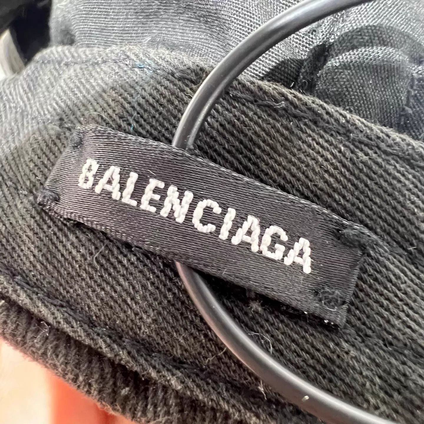 Balenciaga Balenciaga Embroidered Cap New Size L Size ONE SIZE - 6 Thumbnail