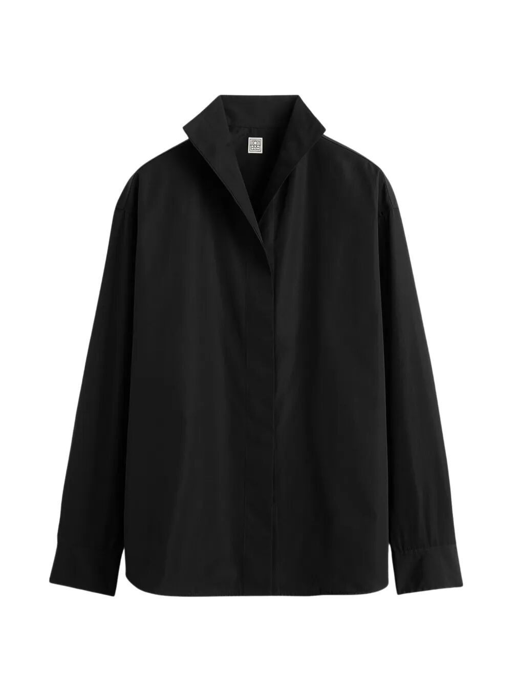 Toteme "SHARP" POPELINE SHIRT Size S / US 4 / IT 40 - 1 Thumbnail