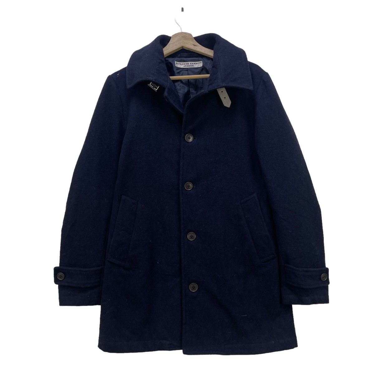 Designer × Katharine Hamnett London Katharine Hamnett Londong Long coat Jacket Size M / US 6-8 / IT 42-44 - 1 Thumbnail