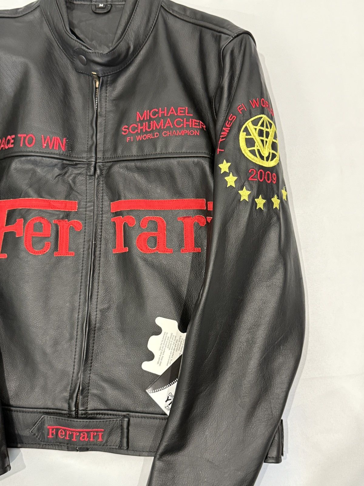 Other Ferrari Leather Jacket (M) Size US M / EU 48-50 / 2 - 7 Thumbnail
