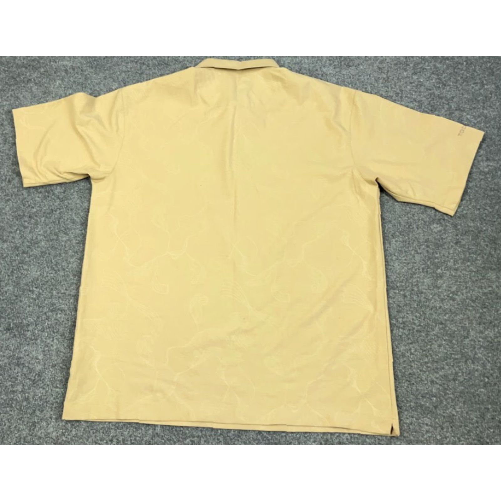 Nike Nike Tiger Woods Polo Shirt Adult Large Beige Geometric Pattern Golf Fit Dry Size US L / EU 52-54 / 3 - 2 Thumbnail