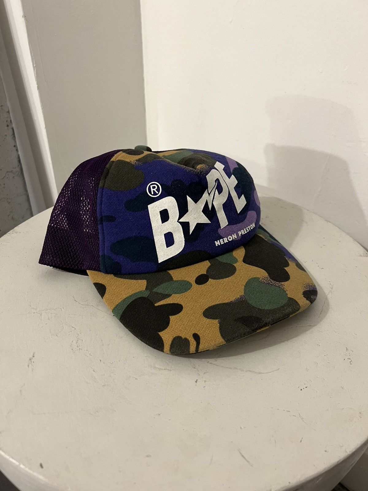 Bape × Heron Preston Bape x Heron trucker hat Size ONE SIZE - 4 Thumbnail