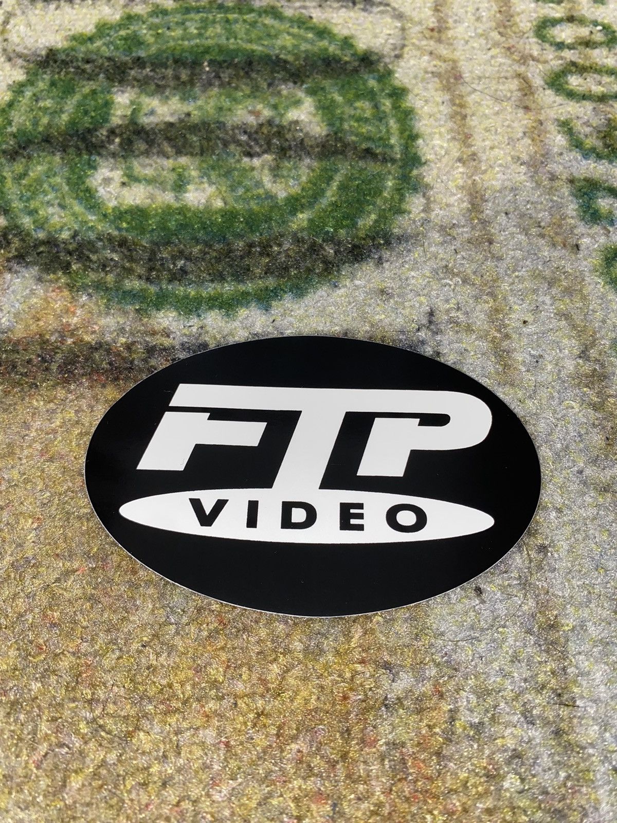 Fuck The Population FTP VIDEO LOGO STICKER Size ONE SIZE - 1 Preview