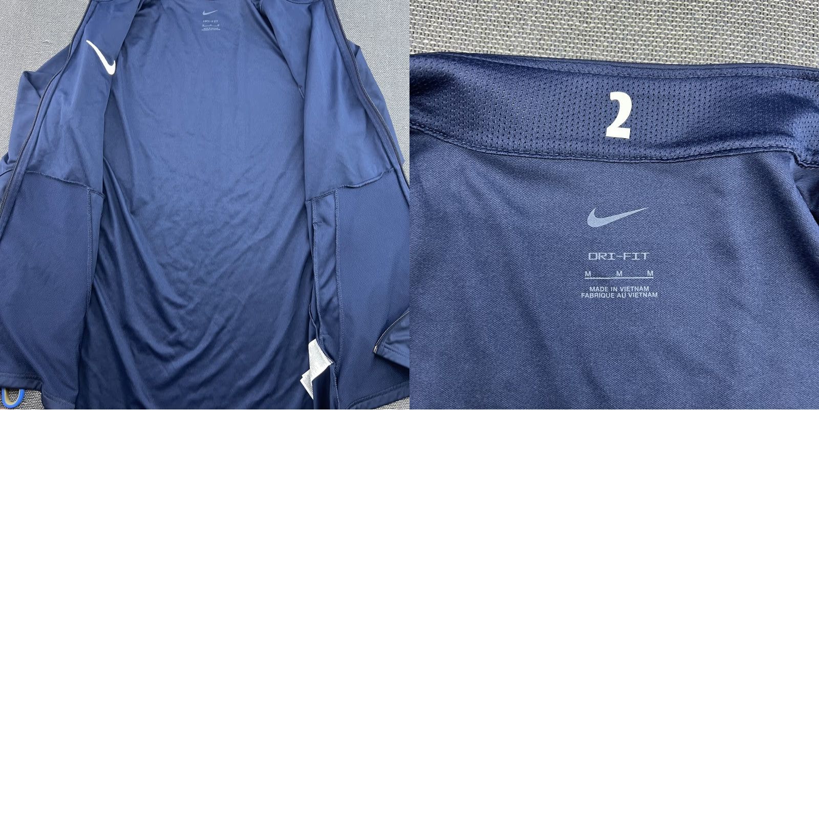 Nike Nike Track Jacket Men Medium Blue Full Zip Football Player Issue 2022 2023 Nike Shirt Style: Track Jacket Size US M / EU 48-50 / 2 - 9 Thumbnail
