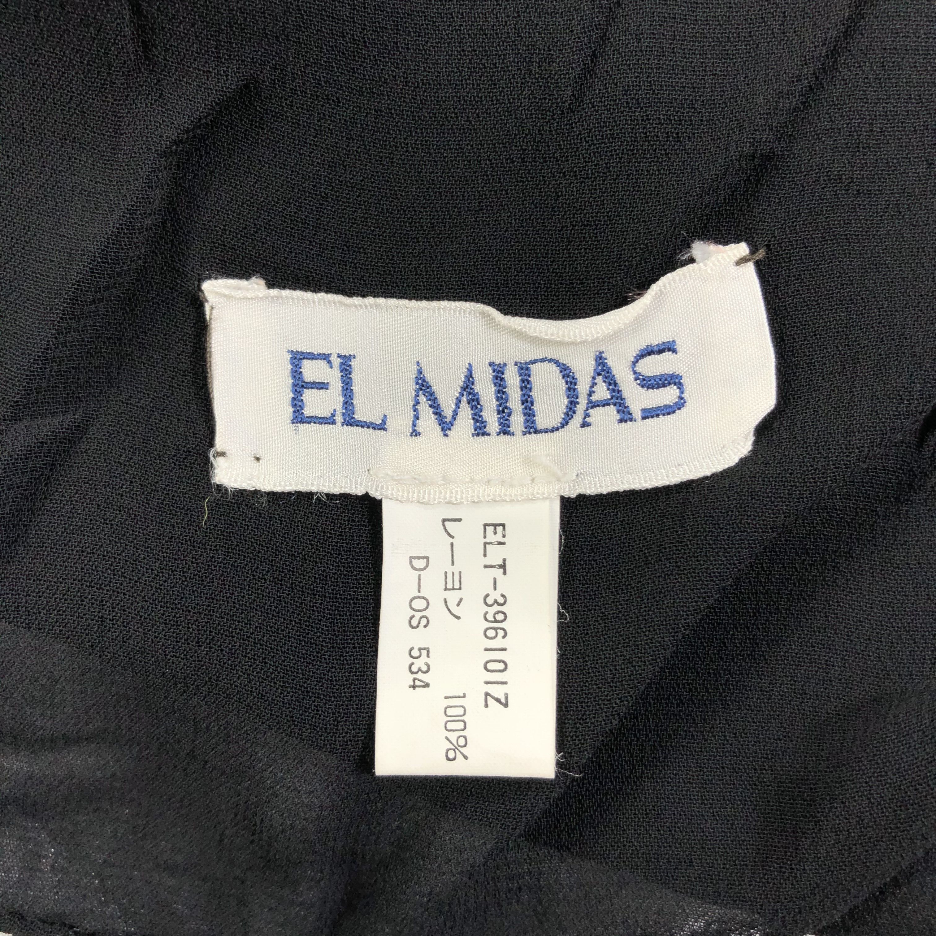 Vintage Vintage El Midas Silk Scarf Size ONE SIZE - 5 Thumbnail