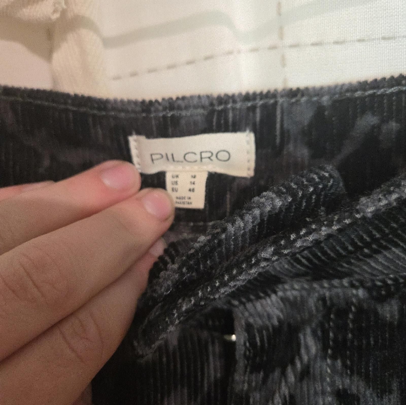 Designer Pilcro Corduroy Mini Skirt Size 36" / US 14 / IT 50 - 5 Thumbnail