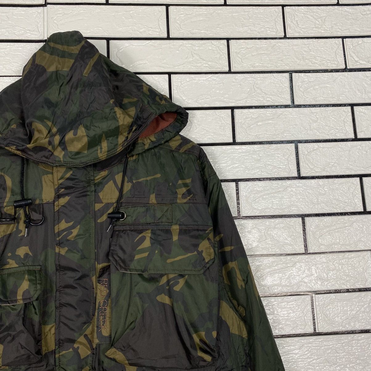 Japanese Brand 📌Red Creek Bomber Jacket Camouflage Blanket Insulated Size US M / EU 48-50 / 2 - 7 Thumbnail