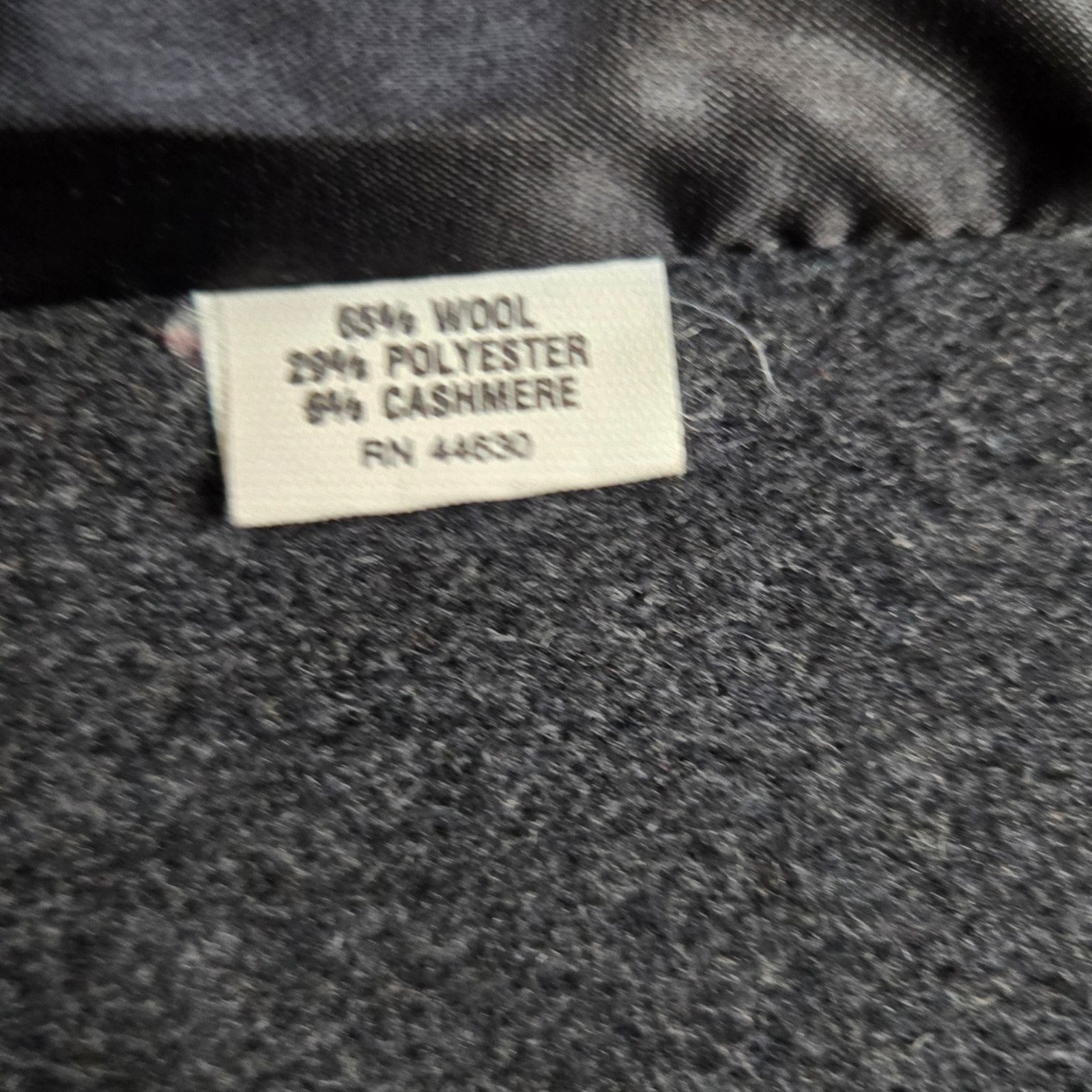 Vintage Vintage 80s Wool Cashmere Overcoat Size 14 Size XL / US 12-14 / IT 48-50 - 9 Thumbnail