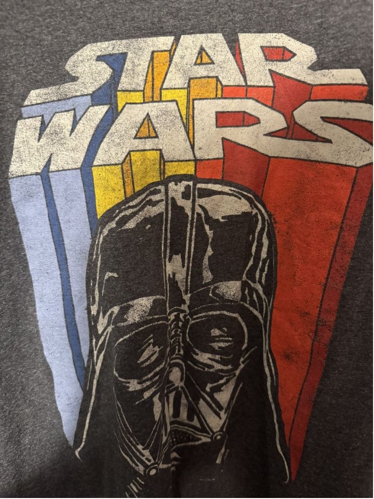 Star Wars Star Wars Logo Darth Vader T-Shirt Men's Size XL Black Size US XL / EU 56 / 4 - 4 Thumbnail