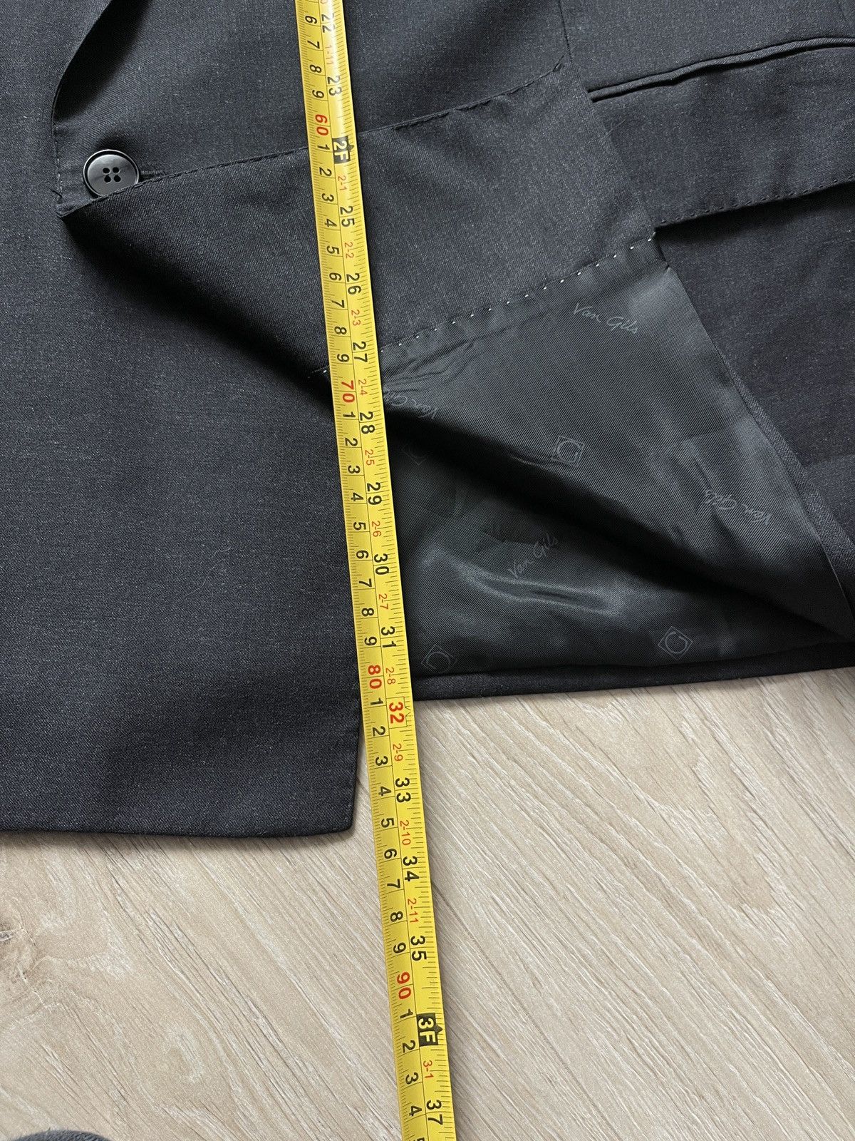 Van Gils Vintage Van Gils Double-Breasted Blazer Jacket 42L wool Size 42L - 14 Thumbnail